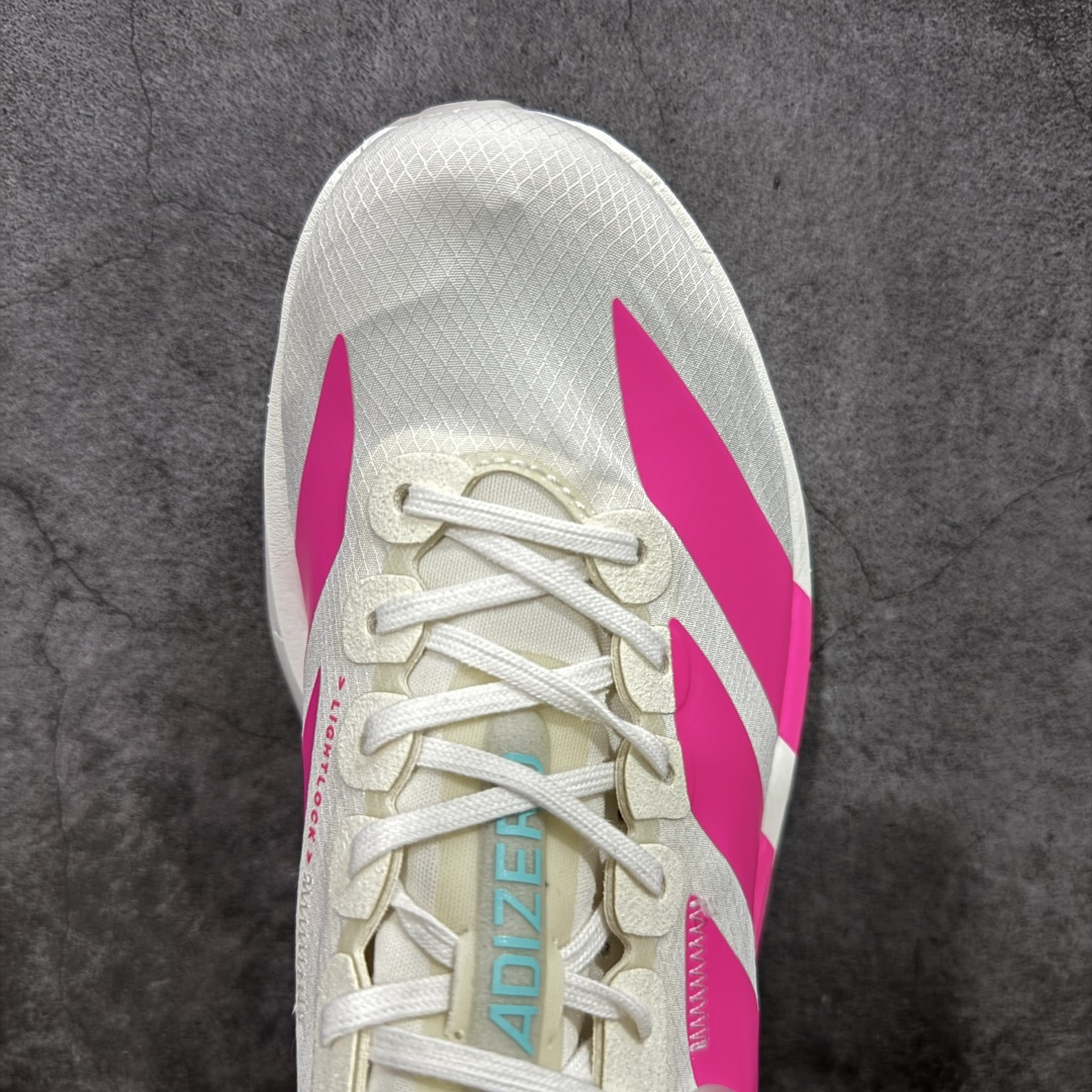 图片[5]-【NO.1纯原】Adidas Adizero Adios Pro 4 M竞训跑步鞋 马拉松北京限定 KJ3873 市场独一档品质 区别所有版本 原鞋购入开发数月 原材料 原档案打造 细节版型一比一 独立双层组合底私模. 搭配ENERGYRODS 2.0真碳柱，每一步都动力满满 鞋面用的是Lightlock技术，轻透又贴合，就像给脚定制的一样。 中底是全掌Lightstrike Pro泡棉，软弹感超绝 真正一比一还原真实脚感💪🏻 尺码：36 36.5 37 38 38.5 39 40 40.5 41 42 42.5 43 44 44.5 45 46-选品中心