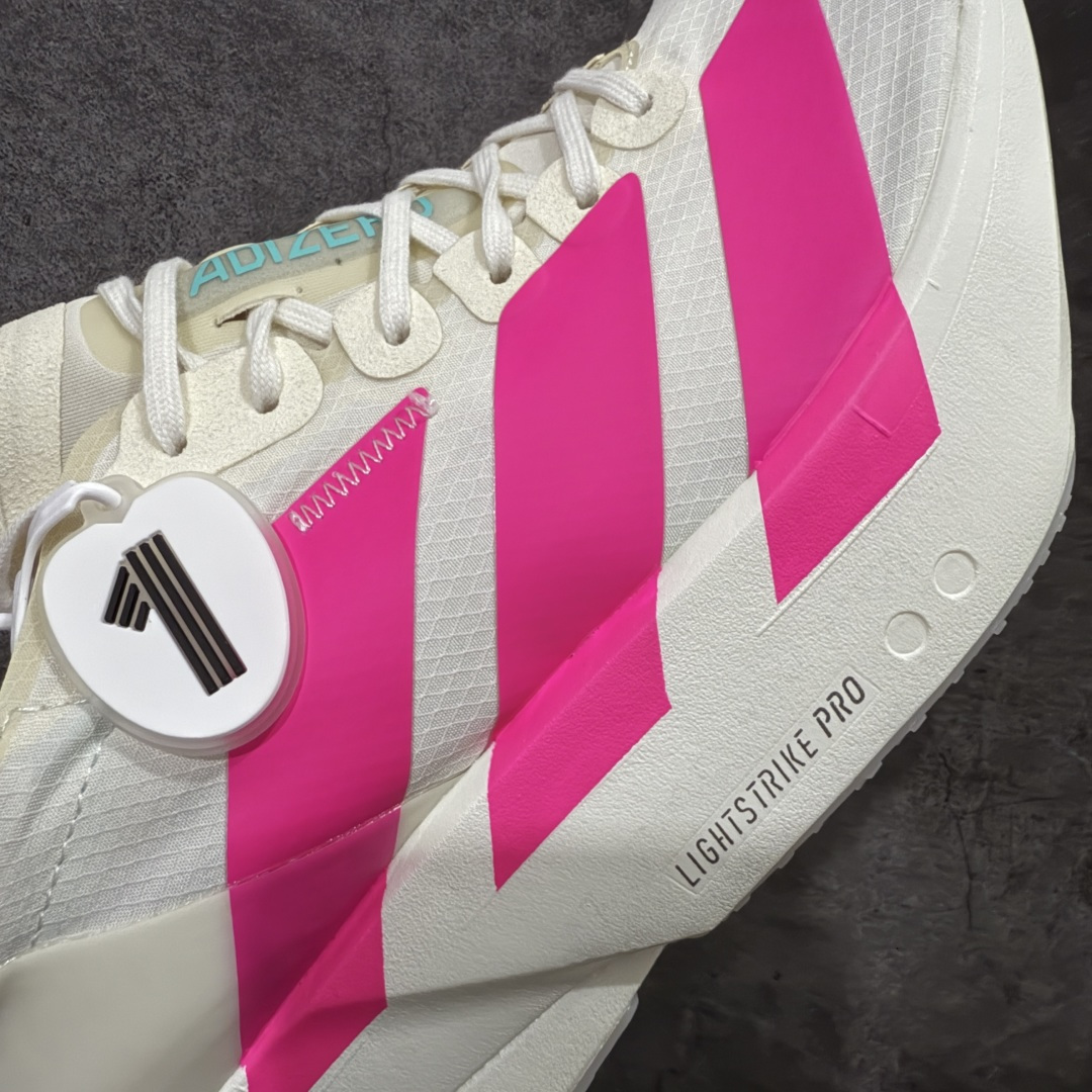 图片[4]-【NO.1纯原】Adidas Adizero Adios Pro 4 M竞训跑步鞋 马拉松北京限定 KJ3873 市场独一档品质 区别所有版本 原鞋购入开发数月 原材料 原档案打造 细节版型一比一 独立双层组合底私模. 搭配ENERGYRODS 2.0真碳柱，每一步都动力满满 鞋面用的是Lightlock技术，轻透又贴合，就像给脚定制的一样。 中底是全掌Lightstrike Pro泡棉，软弹感超绝 真正一比一还原真实脚感💪🏻 尺码：36 36.5 37 38 38.5 39 40 40.5 41 42 42.5 43 44 44.5 45 46-选品中心