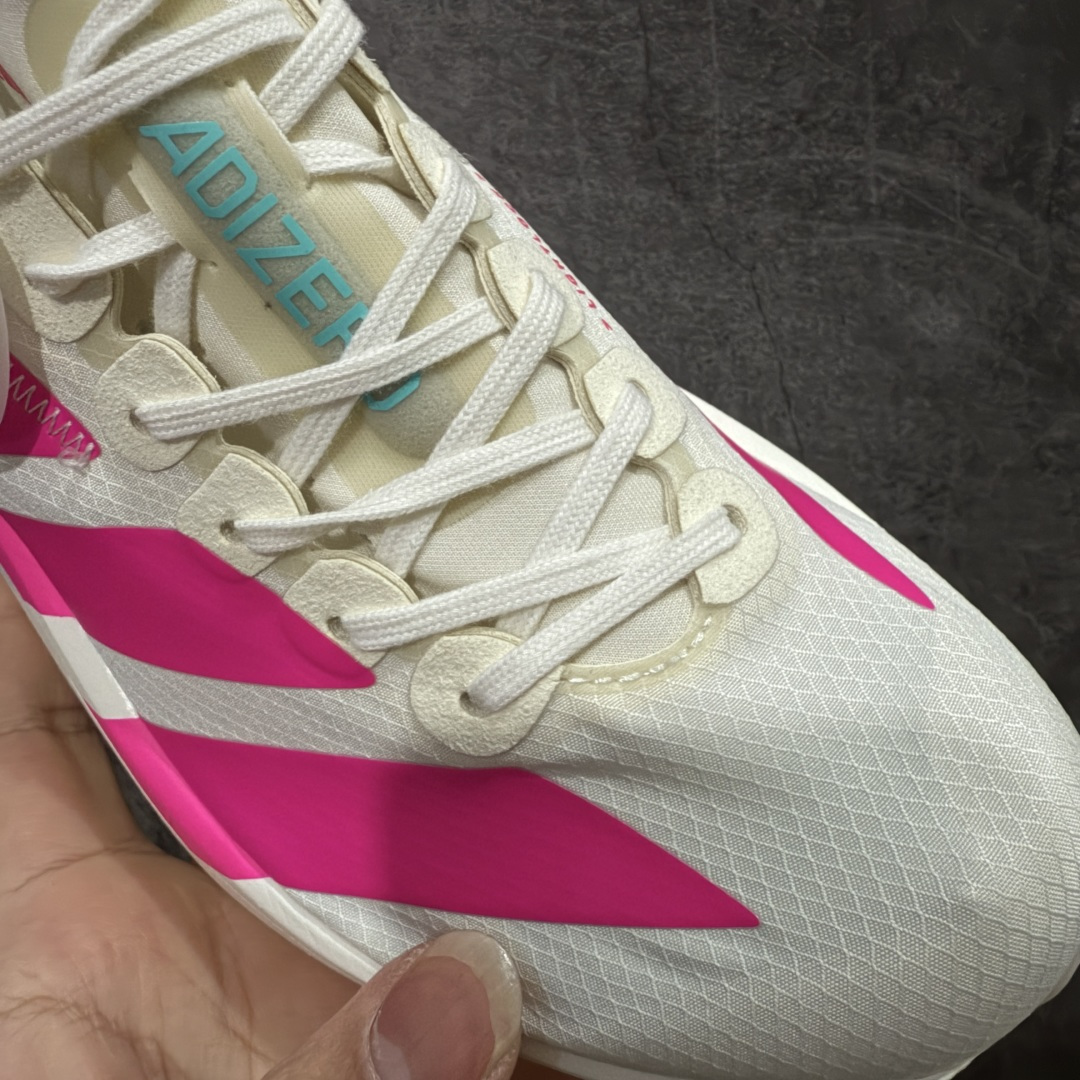 图片[5]-【NO.1纯原】Adidas Adizero Adios Pro 4 M竞训跑步鞋 马拉松北京限定 KJ3873 市场独一档品质 区别所有版本 原鞋购入开发数月 原材料 原档案打造 细节版型一比一 独立双层组合底私模. 搭配ENERGYRODS 2.0真碳柱，每一步都动力满满 鞋面用的是Lightlock技术，轻透又贴合，就像给脚定制的一样。 中底是全掌Lightstrike Pro泡棉，软弹感超绝 真正一比一还原真实脚感💪🏻 尺码：36 36.5 37 38 38.5 39 40 40.5 41 42 42.5 43 44 44.5 45 46-选品中心