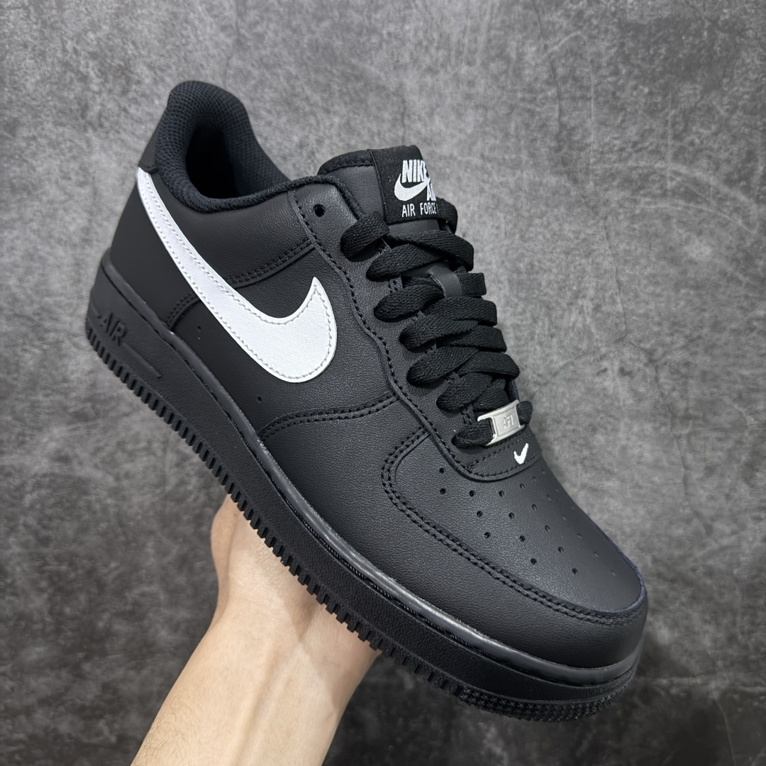 图片[3]-【Mok纯原】Air Force 1 Low AF1空军黑白低帮权志龙 FZ0627-010 全市场第一梯队品质 原厂皮料 完美鞋型 钩子裁边清洁度无敌！ 针车走线图片放大看相当整齐，鞋带口冲孔与鞋头冲孔非常圆润干净 无任何毛边，正确做旧鞋带金属铁片，中底走线 鞋垫刷胶 大底含气垫都是基本操作！目前你能找到的最优的一个版本没有之一， 尺码：36-46-选品中心