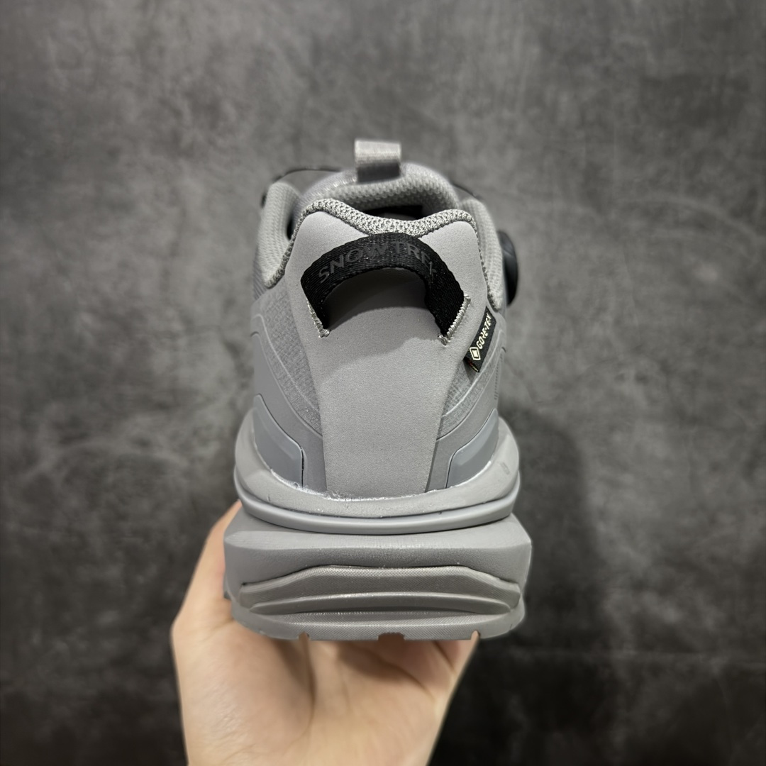 图片[4]-【纯原版】迪桑特DESCENTE SKI STYLE系列 GORE-TEX 舒适 耐磨防水 低帮 徒步鞋 男女同款 棕白色 采用皮面网眼材质鞋面 通透不闷热 前掌易弯折设计 提供灵活的穿着感受 后跟Z-FOAM填充 缓震回弹 BOA FIT SYSTEM系带系统 便捷穿脱 尺码：40-45-选品中心