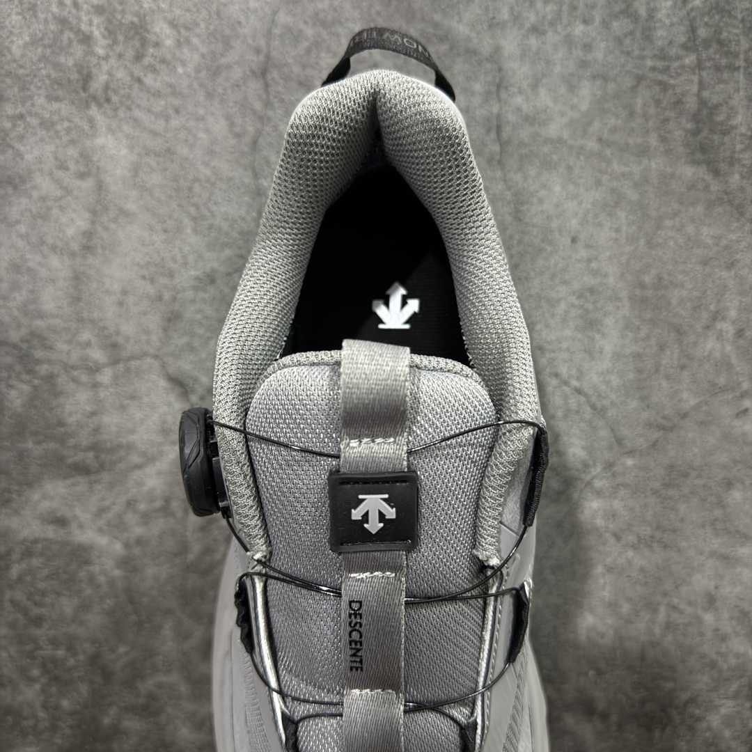 图片[8]-【纯原版】迪桑特DESCENTE SKI STYLE系列 GORE-TEX 舒适 耐磨防水 低帮 徒步鞋 男女同款 棕白色 采用皮面网眼材质鞋面 通透不闷热 前掌易弯折设计 提供灵活的穿着感受 后跟Z-FOAM填充 缓震回弹 BOA FIT SYSTEM系带系统 便捷穿脱 尺码：40-45-选品中心