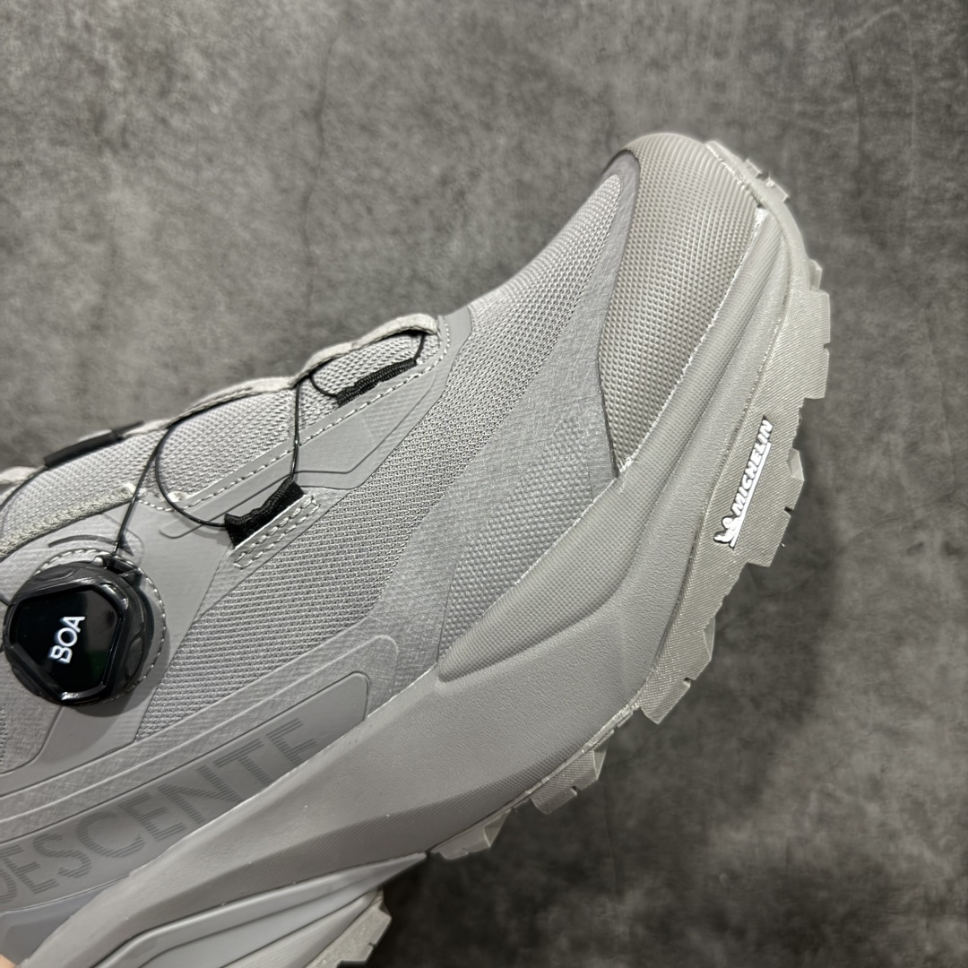 图片[6]-【纯原版】迪桑特DESCENTE SKI STYLE系列 GORE-TEX 舒适 耐磨防水 低帮 徒步鞋 男女同款 棕白色 采用皮面网眼材质鞋面 通透不闷热 前掌易弯折设计 提供灵活的穿着感受 后跟Z-FOAM填充 缓震回弹 BOA FIT SYSTEM系带系统 便捷穿脱 尺码：40-45-选品中心