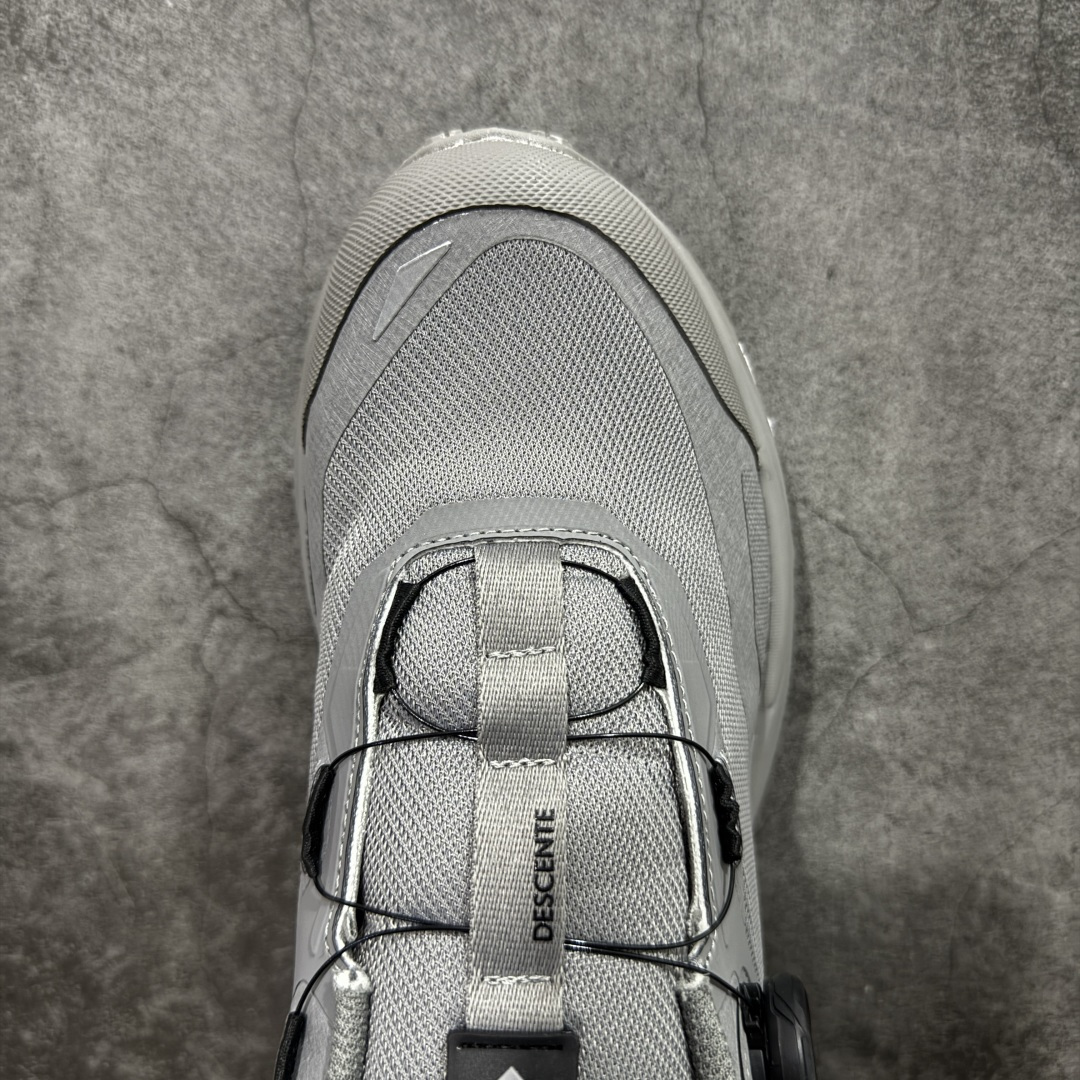 图片[5]-【纯原版】迪桑特DESCENTE SKI STYLE系列 GORE-TEX 舒适 耐磨防水 低帮 徒步鞋 男女同款 棕白色 采用皮面网眼材质鞋面 通透不闷热 前掌易弯折设计 提供灵活的穿着感受 后跟Z-FOAM填充 缓震回弹 BOA FIT SYSTEM系带系统 便捷穿脱 尺码：40-45-选品中心