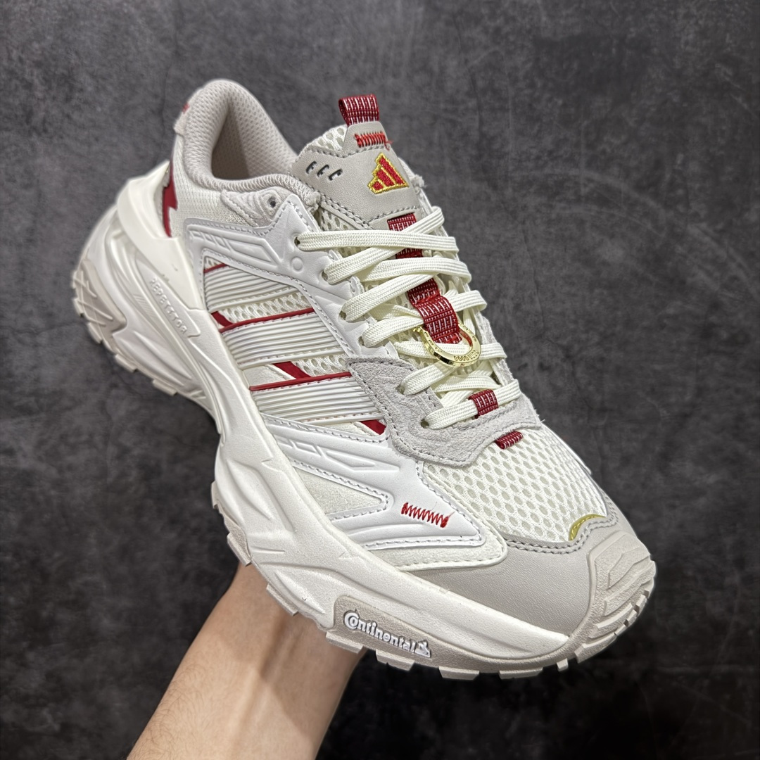 图片[3]-【升级版】Adidas XLG Storm Edge 阿迪复古透气休闲老爹鞋 马年限定白红 区别先行版 细节品质均有升级 鞋面由三明治网布制成 提供卓越的空气流通性能 中底使用品牌独有的Bounce缓震技术 帮助减少地面对关节的冲击力 提升整体的舒适性 鞋子的设计风格简约大气 同时兼顾功能性和美感 适用于各种场景 货号：KI1855  尺码：36 36.5 37 38 38.5 39 40 40.5 41 42 42.5 43 44 44.5 45-选品中心