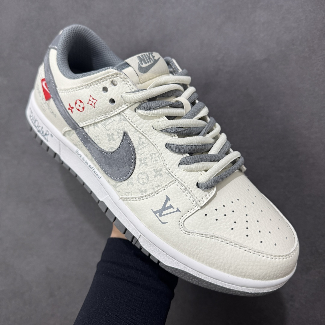 图片[3]-【定制版】Nike Dunk Low Retro LV联名 周年高端定制 低帮休闲板鞋 #定制鞋盒 大厂纯原品质出货 超高清洁度 皮料切割干净无任何毛边 细节完美 货号：KG6699-F23 尺码：36 36.5 37.5 38 38.5 39 40 40.5 41 42 42.5 43 44 44.5 45-选品中心