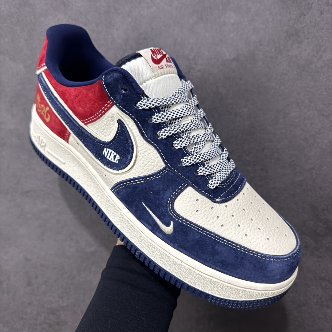图片[3]-【定制版】Nike Air Force 1\’07 Low 马年限定国风 空军一号低帮休闲板鞋  #原楦头原纸板 高端定制鞋盒 原厂鞋底 超高清洁度 细节完美 货号：DF0188-136  尺码：36 36.5 37.5 38 38.5 39 40 40.5 41 42 42.5 43 44 44.5 45-选品中心