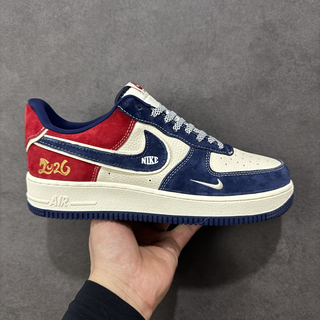 【定制版】Nike Air Force 1\'07 Low 马年限定国风 空军一号低帮休闲板鞋 #原楦头原纸板 高端定制鞋盒 原厂鞋底 超高清洁度 细节完美 货号:DF0188-136 尺码:36 36.5 37.5 38 38.5 39 40 40.5 41 42 42.5 43 44 44.5 45-选品中心