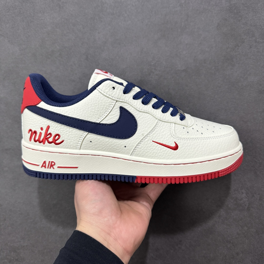 【定制版】NIke Air Force 1 \'07 Low “米白红蓝” 空军一号低帮 运动鞋 休闲鞋 折边针车 工艺难度大 原楦头原纸板 高端定制鞋盒 原厂鞋底 超高清洁度 细节完美 货号:NH0601-544 尺码:36 36.5 37.5 38 38.5 39 40 40.5 41 42 42.5 43 44 44.5 45-选品中心