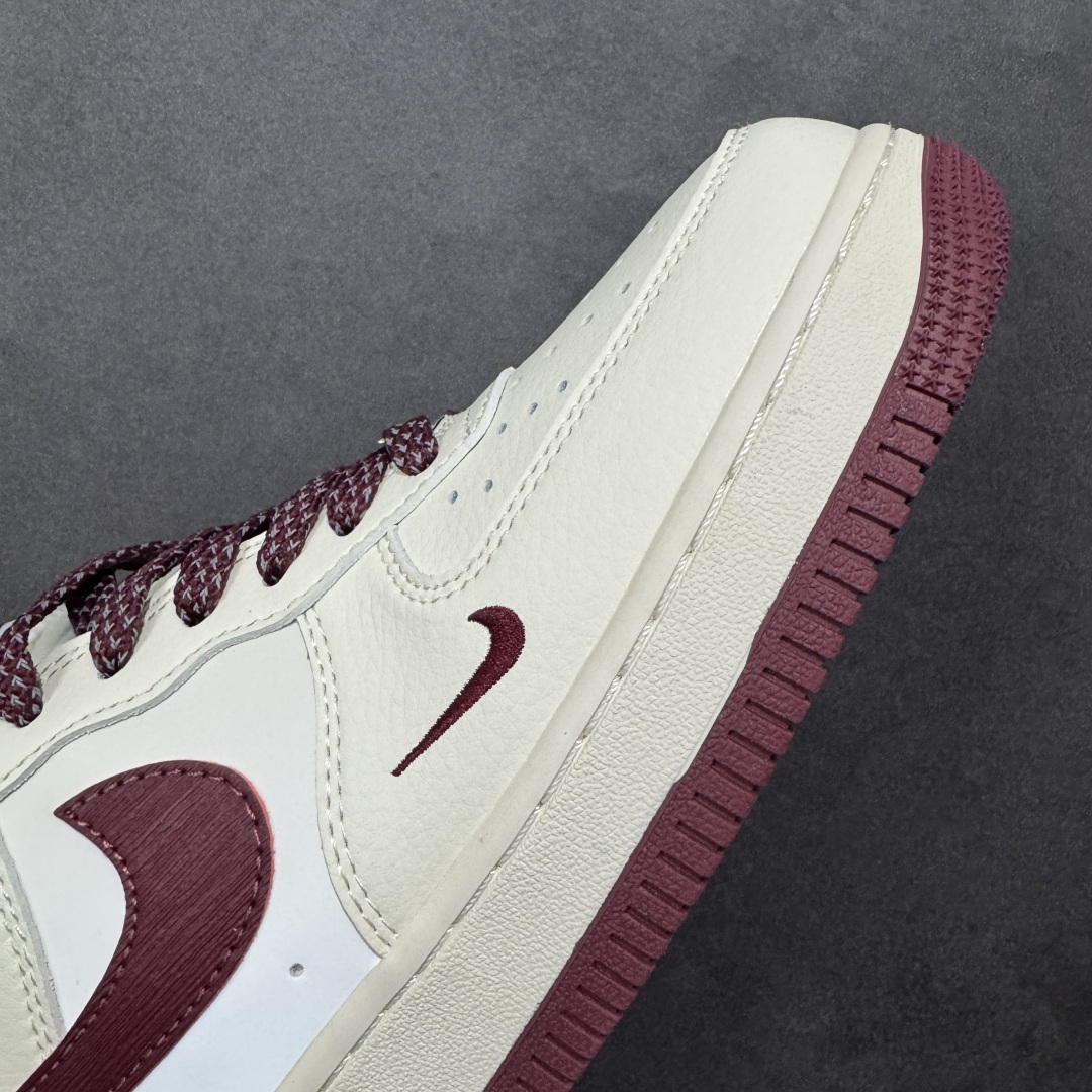 图片[5]-【定制版】Nike Air Force 1\’07 Low NK联名 空军一号低帮休闲板鞋  #原楦头原纸板 高端定制鞋盒 原厂鞋底 超高清洁度 细节完美 货号：SM6668-126  尺码：36 36.5 37.5 38 38.5 39 40 40.5 41 42 42.5 43 44 44.5 45-选品中心