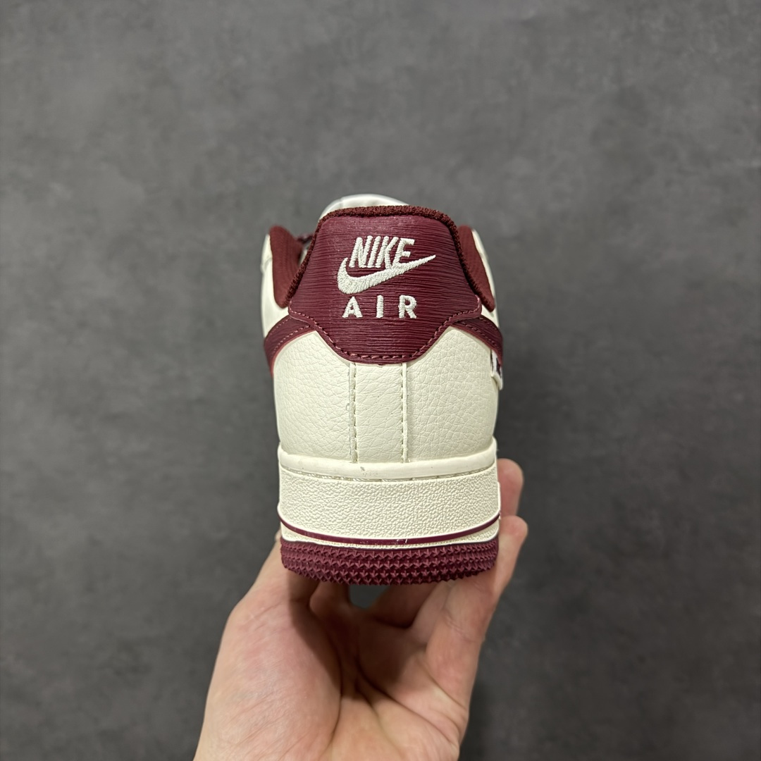 图片[4]-【定制版】Nike Air Force 1\’07 Low NK联名 空军一号低帮休闲板鞋  #原楦头原纸板 高端定制鞋盒 原厂鞋底 超高清洁度 细节完美 货号：SM6668-126  尺码：36 36.5 37.5 38 38.5 39 40 40.5 41 42 42.5 43 44 44.5 45-选品中心