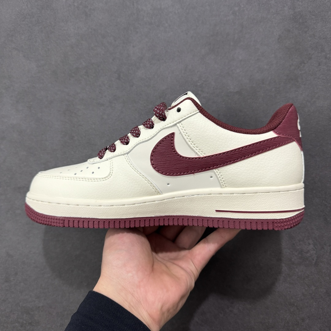 图片[2]-【定制版】Nike Air Force 1\’07 Low NK联名 空军一号低帮休闲板鞋  #原楦头原纸板 高端定制鞋盒 原厂鞋底 超高清洁度 细节完美 货号：SM6668-126  尺码：36 36.5 37.5 38 38.5 39 40 40.5 41 42 42.5 43 44 44.5 45-选品中心