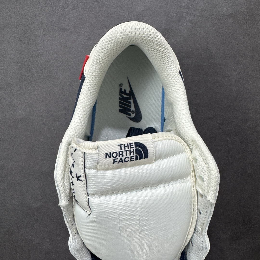 图片[7]-【定制版】Air Jordan 1 Low AJ1 乔1 北面联名 高端定制 倒钩低帮复古篮球鞋  #定制皮料 原厂3D打印 定制鞋盒 原楦原纸板 纯正空军版型 内置全掌气垫 货号：DM7866-125  尺码：36 36.5 37.5 38 38.5 39 40 40.5 41 42 42.5 43 44 44.5 45-选品中心