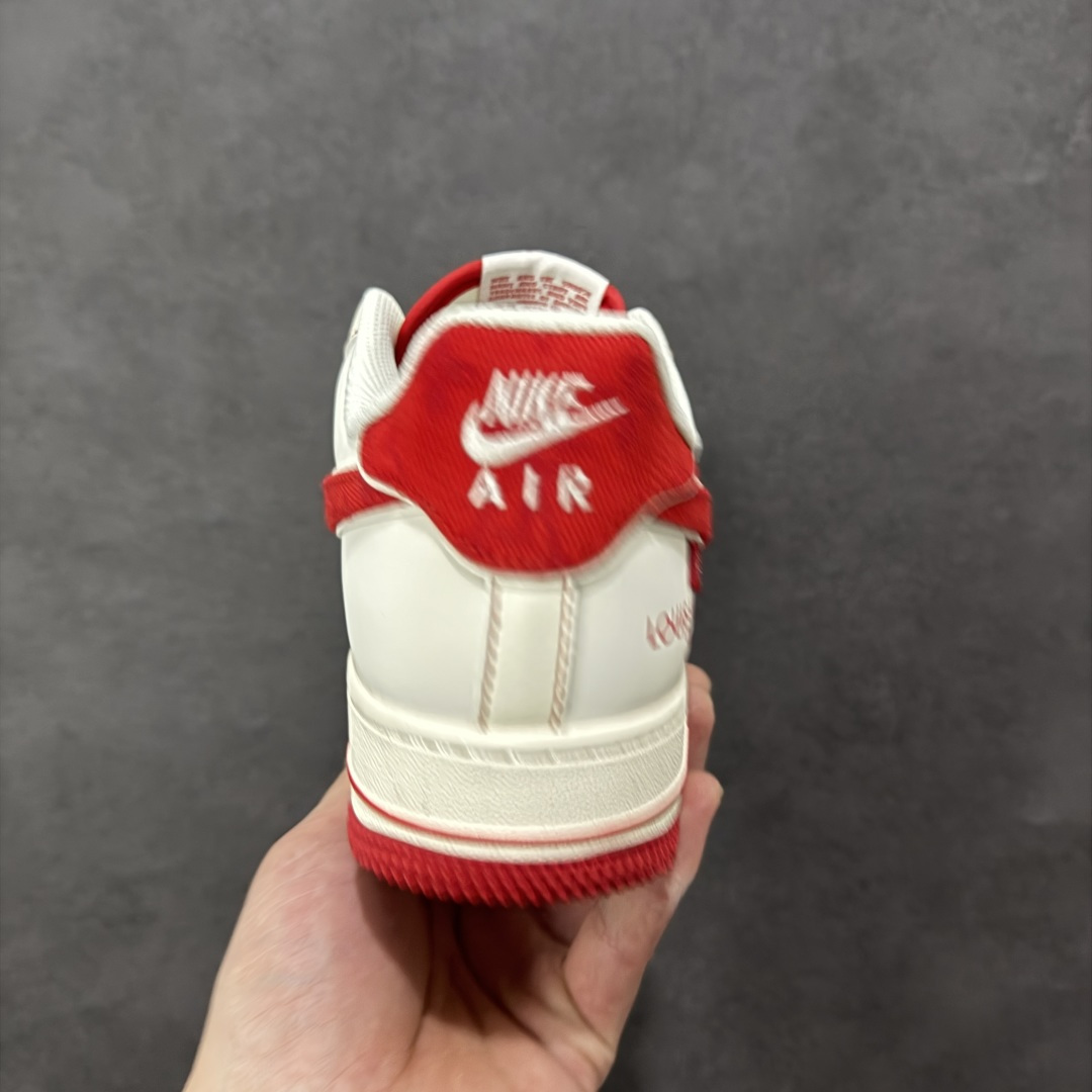 图片[4]-【定制版】Nike Air Force 1\’07 Low LV联名 空军一号低帮休闲板鞋  #原楦头原纸板 高端定制鞋盒 原厂鞋底 超高清洁度 细节完美 货号：SM6668-129  尺码：36 36.5 37.5 38 38.5 39 40 40.5 41 42 42.5 43 44 44.5 45-选品中心