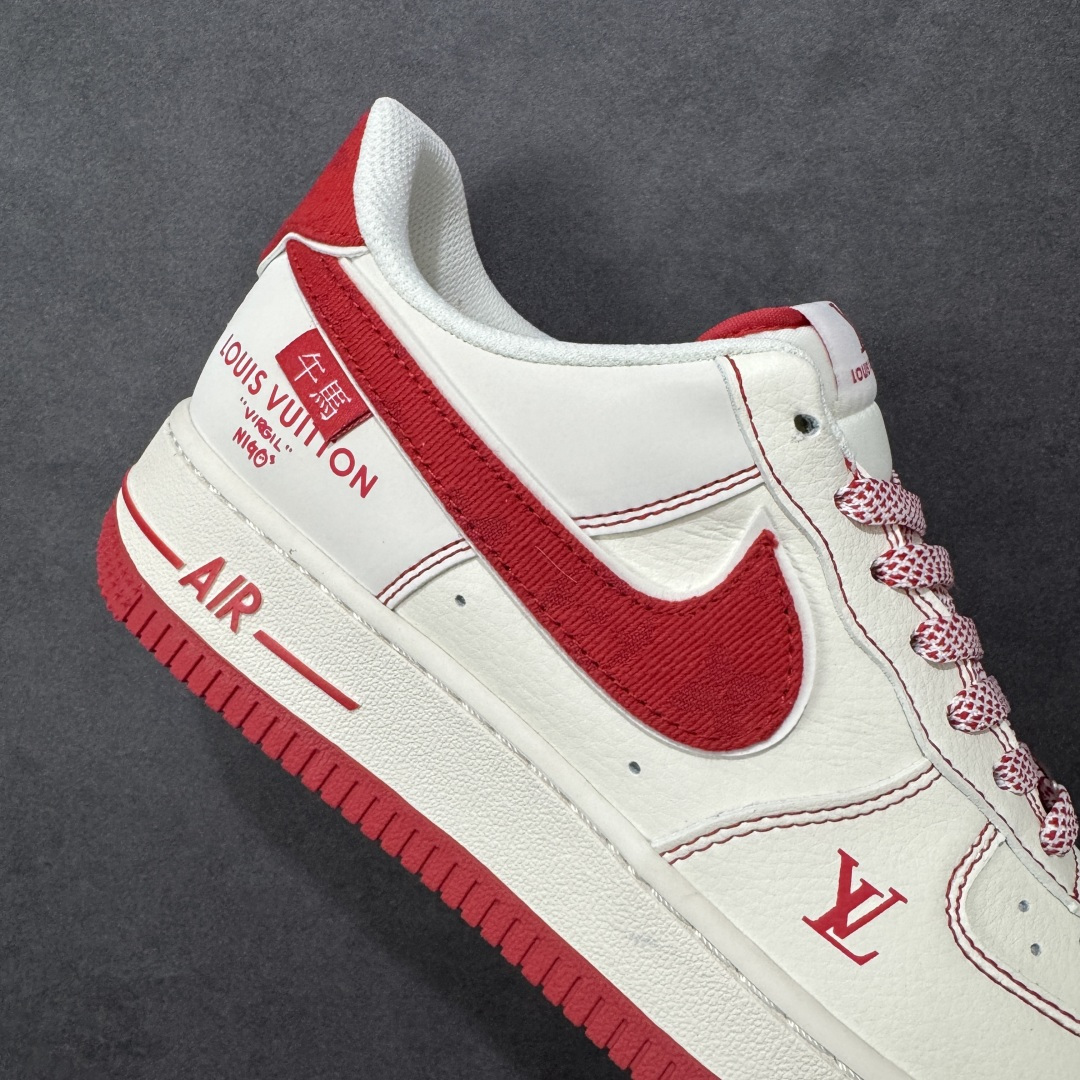 图片[6]-【定制版】Nike Air Force 1\’07 Low LV联名 空军一号低帮休闲板鞋  #原楦头原纸板 高端定制鞋盒 原厂鞋底 超高清洁度 细节完美 货号：SM6668-129  尺码：36 36.5 37.5 38 38.5 39 40 40.5 41 42 42.5 43 44 44.5 45-选品中心