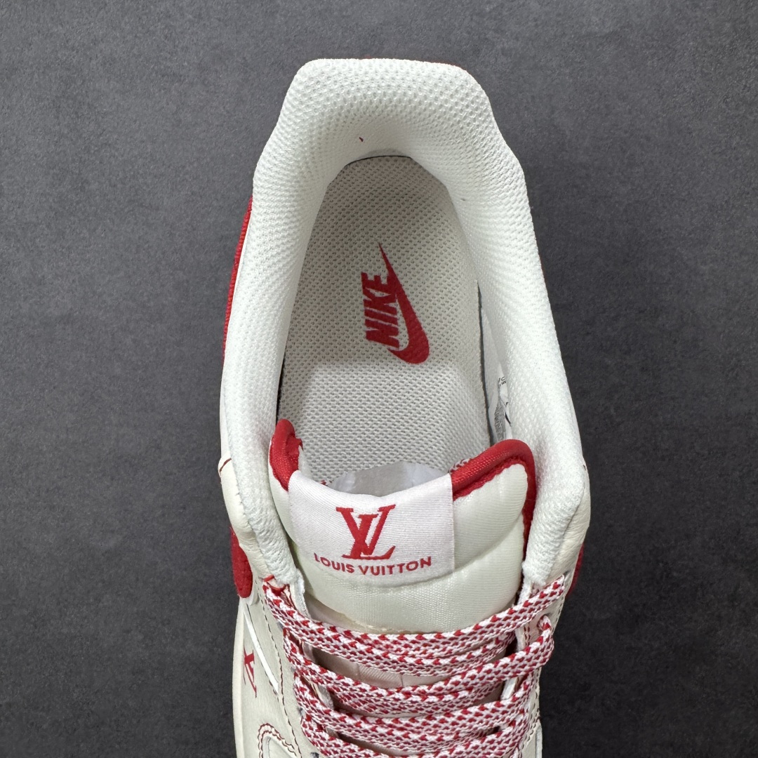 图片[7]-【定制版】Nike Air Force 1\’07 Low LV联名 空军一号低帮休闲板鞋  #原楦头原纸板 高端定制鞋盒 原厂鞋底 超高清洁度 细节完美 货号：SM6668-129  尺码：36 36.5 37.5 38 38.5 39 40 40.5 41 42 42.5 43 44 44.5 45-选品中心