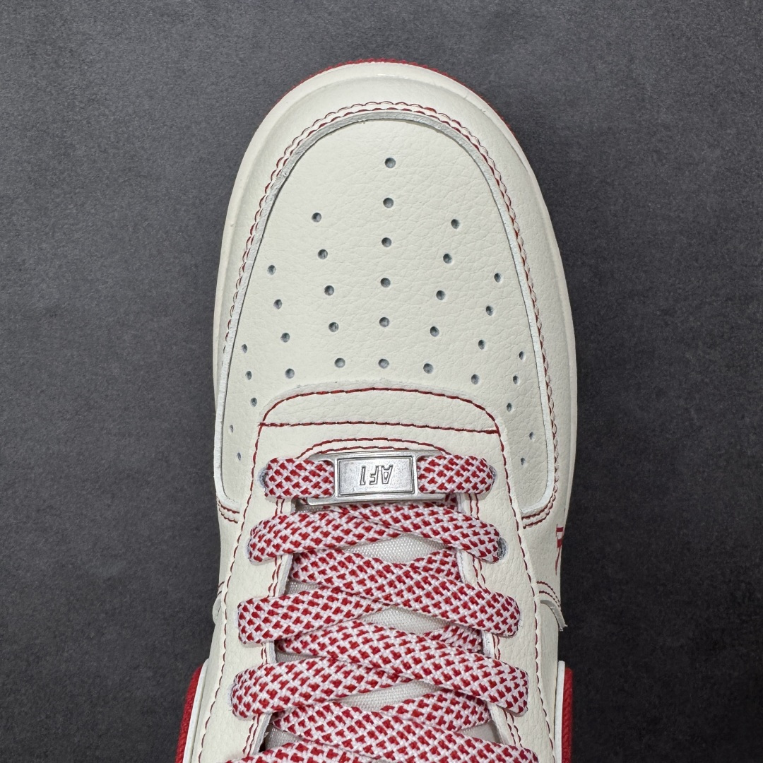 图片[8]-【定制版】Nike Air Force 1\’07 Low LV联名 空军一号低帮休闲板鞋  #原楦头原纸板 高端定制鞋盒 原厂鞋底 超高清洁度 细节完美 货号：SM6668-129  尺码：36 36.5 37.5 38 38.5 39 40 40.5 41 42 42.5 43 44 44.5 45-选品中心