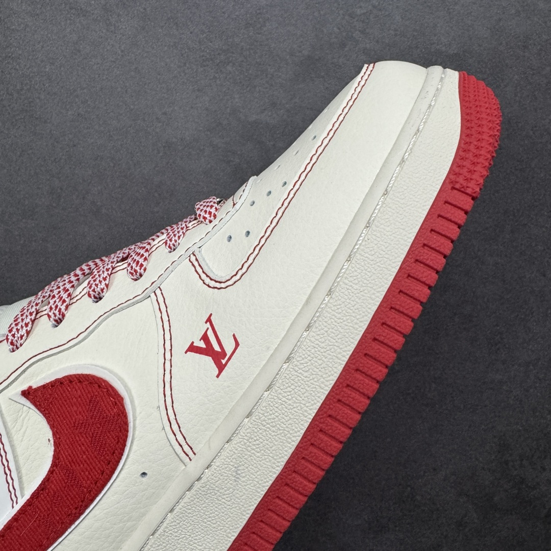 图片[5]-【定制版】Nike Air Force 1\’07 Low LV联名 空军一号低帮休闲板鞋  #原楦头原纸板 高端定制鞋盒 原厂鞋底 超高清洁度 细节完美 货号：SM6668-129  尺码：36 36.5 37.5 38 38.5 39 40 40.5 41 42 42.5 43 44 44.5 45-选品中心