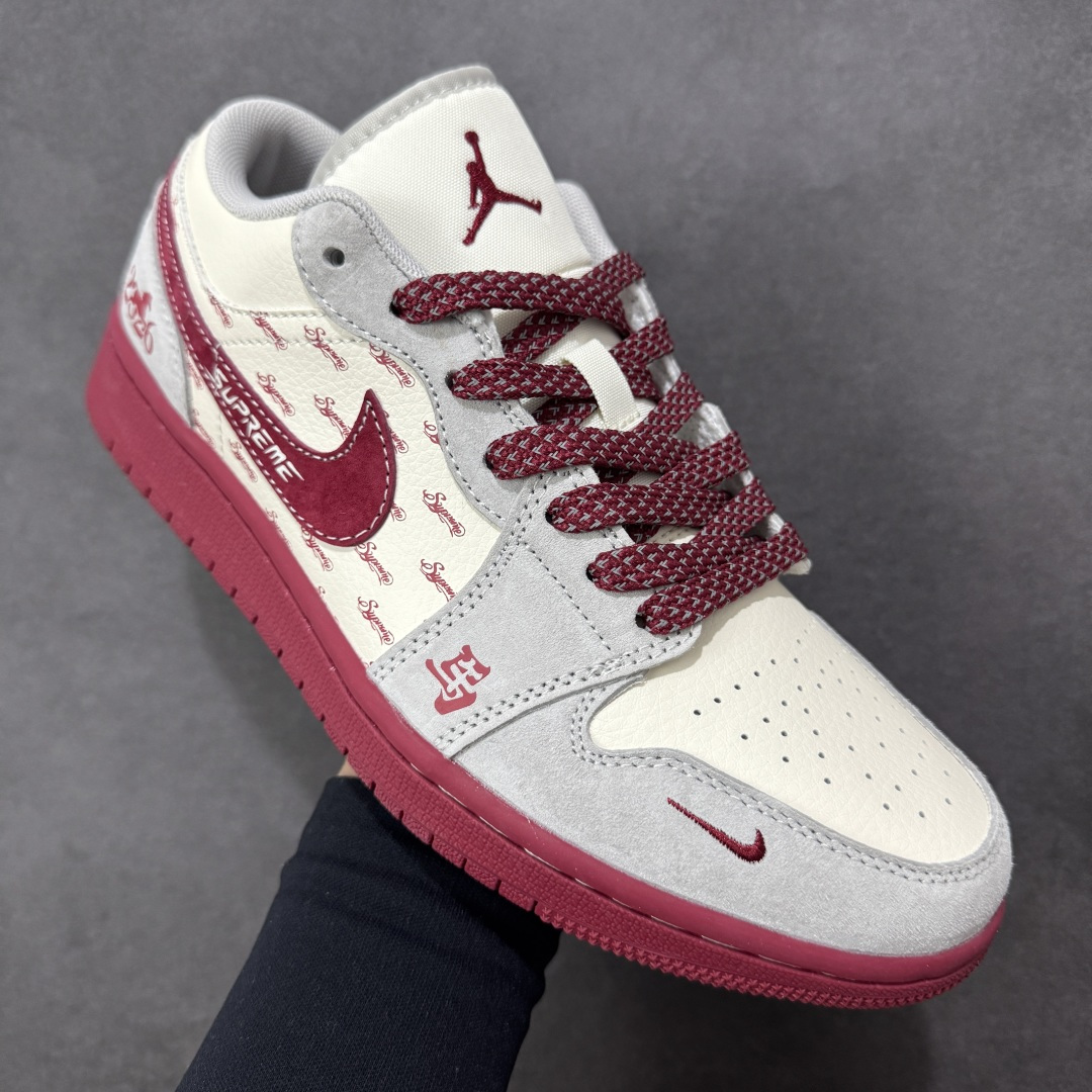 图片[3]-【定制版】Air Jordan 1 Low AJ1 乔1 马年限定2026高端定制 低帮复古篮球鞋  #定制皮料 原厂3D打印 定制鞋盒 原楦原纸板 纯正空军版型 内置全掌气垫 货号：JP2026-122  尺码：36 36.5 37.5 38 38.5 39 40 40.5 41 42 42.5 43 44 44.5 45-选品中心