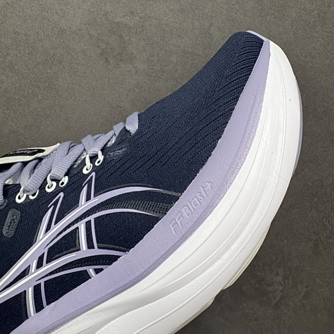 图片[5]-【公司级】Asics Gel-Nimbus 28 舒适防滑耐磨低帮休闲跑步鞋 鞋底采用了轻质发泡材料 并在后跟和前掌处采用了ASICS亚瑟士核心科技-GEL缓震胶 赋予鞋款强大的缓冲性能 提供了更柔软适的穿着体验 而在原有设计的启发之上 此次鞋款采用更贴合当今潮流趋势的材料和创新技术 展现出纽约充满活力的都市精神 货号：1011C127-402 尺码：36-45含半码-选品中心