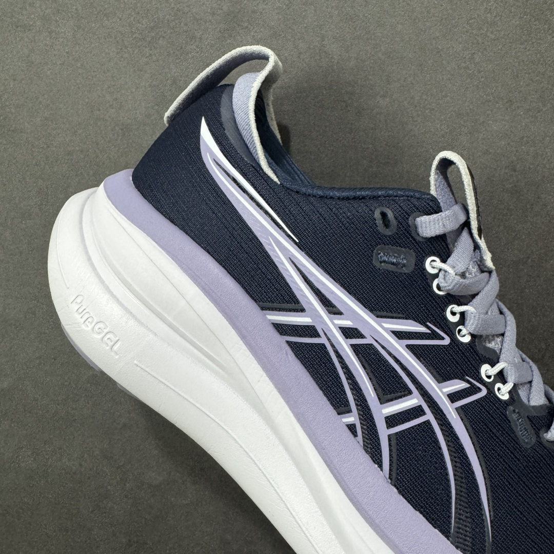 图片[6]-【公司级】Asics Gel-Nimbus 28 舒适防滑耐磨低帮休闲跑步鞋 鞋底采用了轻质发泡材料 并在后跟和前掌处采用了ASICS亚瑟士核心科技-GEL缓震胶 赋予鞋款强大的缓冲性能 提供了更柔软适的穿着体验 而在原有设计的启发之上 此次鞋款采用更贴合当今潮流趋势的材料和创新技术 展现出纽约充满活力的都市精神 货号：1011C127-402 尺码：36-45含半码-选品中心