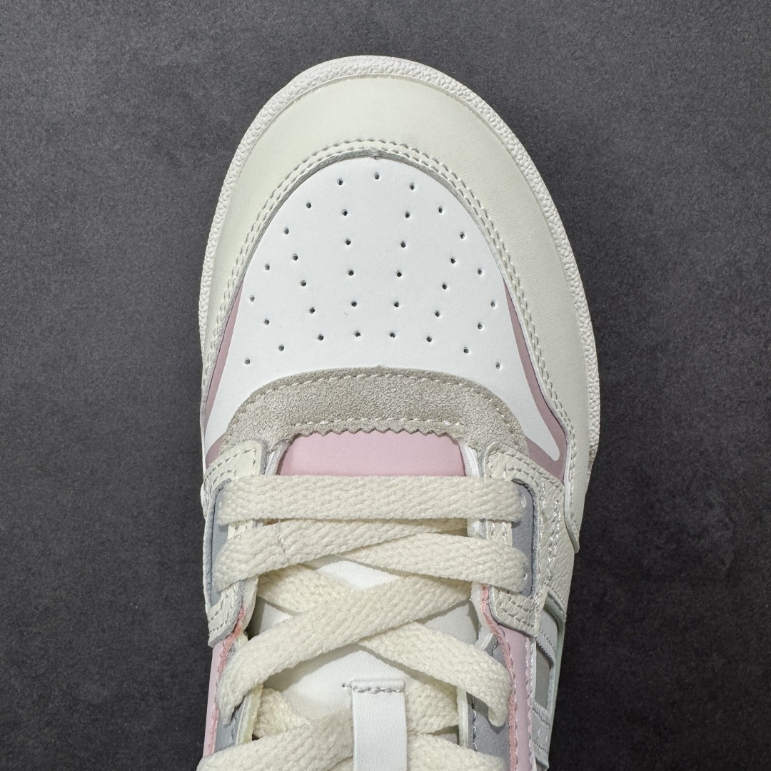 图片[8]-【公司级】Adidas DROP STEP LOW 2.0 低帮百搭潮流休闲运动板鞋 官方发售 正单长期供应 三叶草篮球风校园休闲运动板鞋 以复古篮球鞋的外形为基础，采用皮革拼接，简约百搭，更加贴合舒适。中底内侧网格造型起到点睛之笔，外底橡胶，更显复古！ 货号：JP5888 尺码：36 36.5 37 38 38.5 39 40 40.5 41 42 42.5 43 44 44.5 45-选品中心