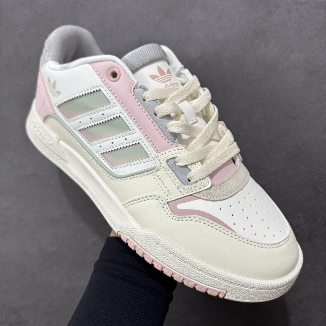 图片[3]-【公司级】Adidas DROP STEP LOW 2.0 低帮百搭潮流休闲运动板鞋 官方发售 正单长期供应 三叶草篮球风校园休闲运动板鞋 以复古篮球鞋的外形为基础，采用皮革拼接，简约百搭，更加贴合舒适。中底内侧网格造型起到点睛之笔，外底橡胶，更显复古！ 货号：JP5888 尺码：36 36.5 37 38 38.5 39 40 40.5 41 42 42.5 43 44 44.5 45-选品中心