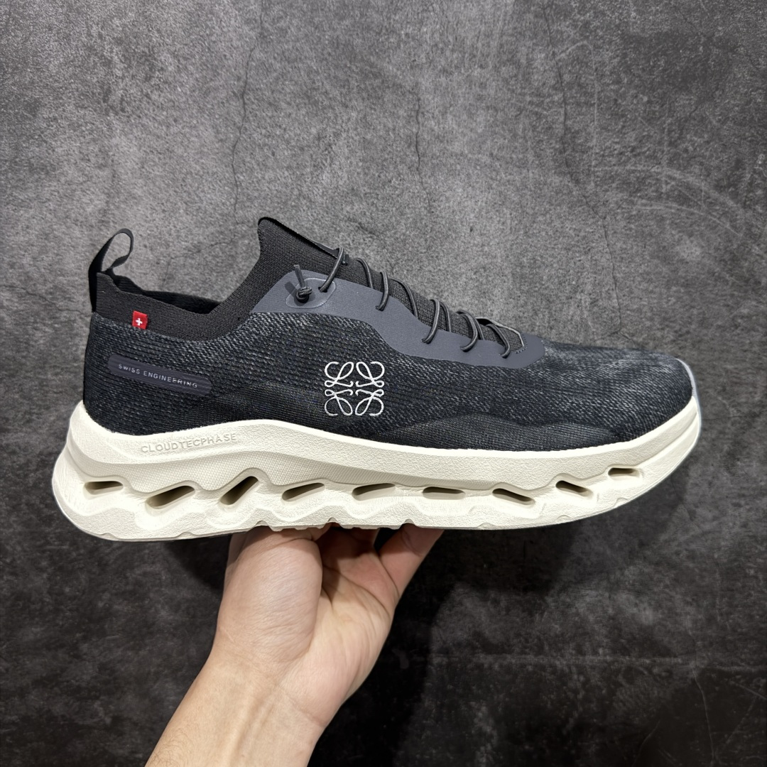 【PZ版本】On昂跑 x LOEWE罗意威 Cloudtilt 织物 跑步 户外轻便百搭系带 减震 低帮 运动休闲鞋 市面最优版本 原版开发 原材1比1打造 采用工程飞织网布组合再生聚酯纤维鞋面材质搭载独家隐藏速度中板 镂空CloudTec科技 泡棉缓震中底 黑科技跑出圈的时尚运动新宠 尺码:36-45 含半码-选品中心