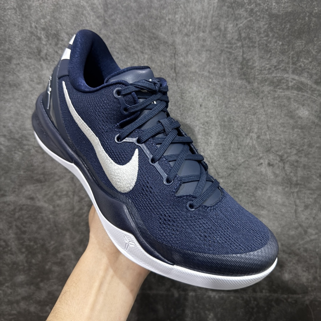 图片[3]-【OG纯原】NK Zoom Kobe Ⅷ System 科比8代复刻实战运动低帮文化篮球鞋 白蓝 HF9550-400 完美复刻公司货 React科技鞋垫加持 实战配置直接拉满 原楦纸板开发 鞋身流线型、后跟塑形 区分土肥圆 原厂针织鞋面一针一线匹配原版 全身鞋材卡料色独家定制 唯一万针立体刺绣SWOOSH 真实底模最大50.5 实战利器 专供海外市场 独立原厂模具 首批不拼图大几率过验 亲测已过 支持各种高强度实战 无需担心 补货周期极长 脚宽建议买大半码 科比系列前掌偏窄 支持七天无理由退换 尺码： 36 36.5 37.5 38 38.5 39 40 40.5 41 42 42.5 43 44 44.5 45 46 47.5 48.5-选品中心