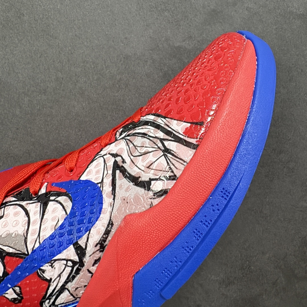 图片[5]-【定制版】Nike Zoom Kobe VI 马年限定 CNY新年款 耐克 科比6代系列 低帮复刻实战运动低帮文化篮球鞋 纯原版本 鞋头和鞋舌采用透气运动网布制成 采用更为挺拔的鞋口设计 为脚踝带来更佳的包裹与支撑感 侧面独特波纹纹理细节 打破了单调 赋予鞋子灵动与活力的视觉体验 货号：CW2190-036 尺码：38 38.5 39 40 40.5 41 42 42.5 43 44 45 46-选品中心