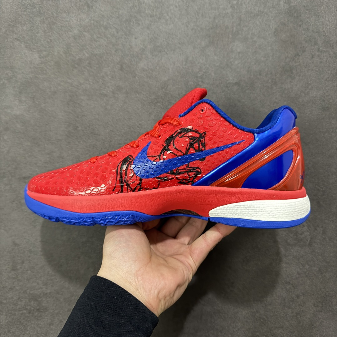 图片[2]-【定制版】Nike Zoom Kobe VI 马年限定 CNY新年款 耐克 科比6代系列 低帮复刻实战运动低帮文化篮球鞋 纯原版本 鞋头和鞋舌采用透气运动网布制成 采用更为挺拔的鞋口设计 为脚踝带来更佳的包裹与支撑感 侧面独特波纹纹理细节 打破了单调 赋予鞋子灵动与活力的视觉体验 货号：CW2190-036 尺码：38 38.5 39 40 40.5 41 42 42.5 43 44 45 46-选品中心