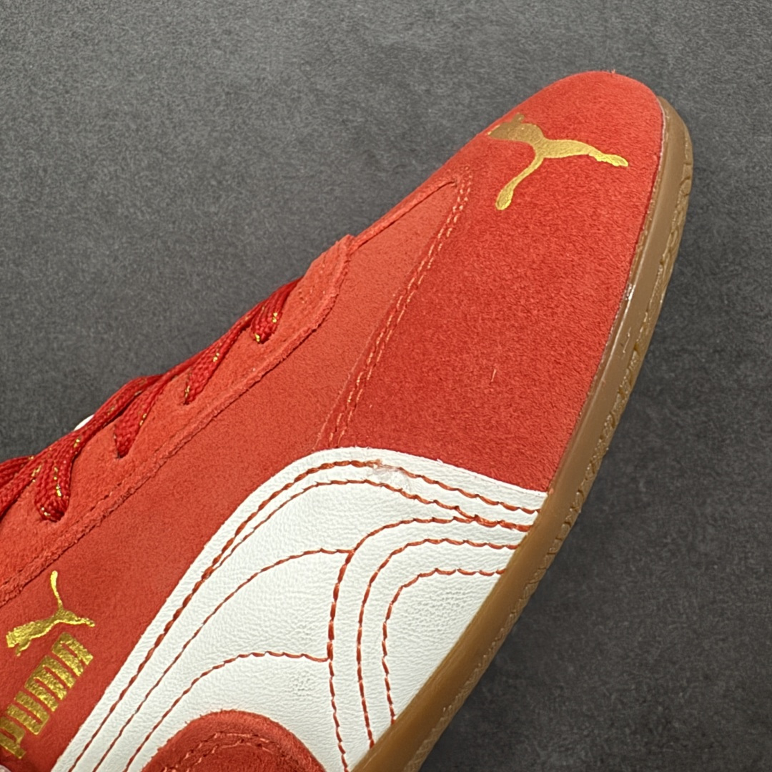 图片[5]-【公司级】PUMA 彪马赛车鞋 CNY中国马年限定红色 二次成型“猛帮”成型工艺 真拼接鞋面 PUMA彪马 薄底德训鞋 Speedcat 系列 货号：398846-31 尺码：35 36 36.5 37.5 38 38.5 39 40 40.5 41 42 42.5 43 44 44.5 45-选品中心