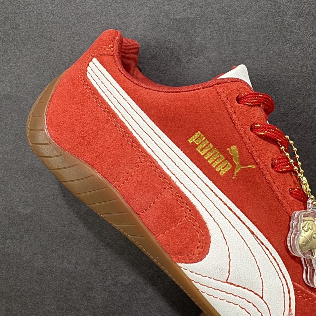 图片[6]-【公司级】PUMA 彪马赛车鞋 CNY中国马年限定红色 二次成型“猛帮”成型工艺 真拼接鞋面 PUMA彪马 薄底德训鞋 Speedcat 系列 货号：398846-31 尺码：35 36 36.5 37.5 38 38.5 39 40 40.5 41 42 42.5 43 44 44.5 45-选品中心
