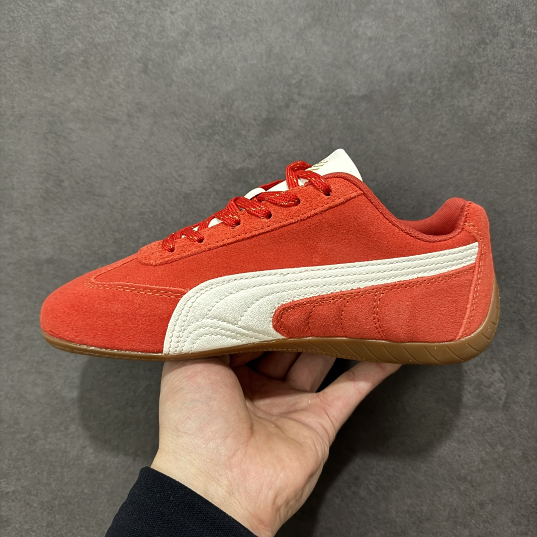 图片[2]-【公司级】PUMA 彪马赛车鞋 CNY中国马年限定红色 二次成型“猛帮”成型工艺 真拼接鞋面 PUMA彪马 薄底德训鞋 Speedcat 系列 货号：398846-31 尺码：35 36 36.5 37.5 38 38.5 39 40 40.5 41 42 42.5 43 44 44.5 45-选品中心