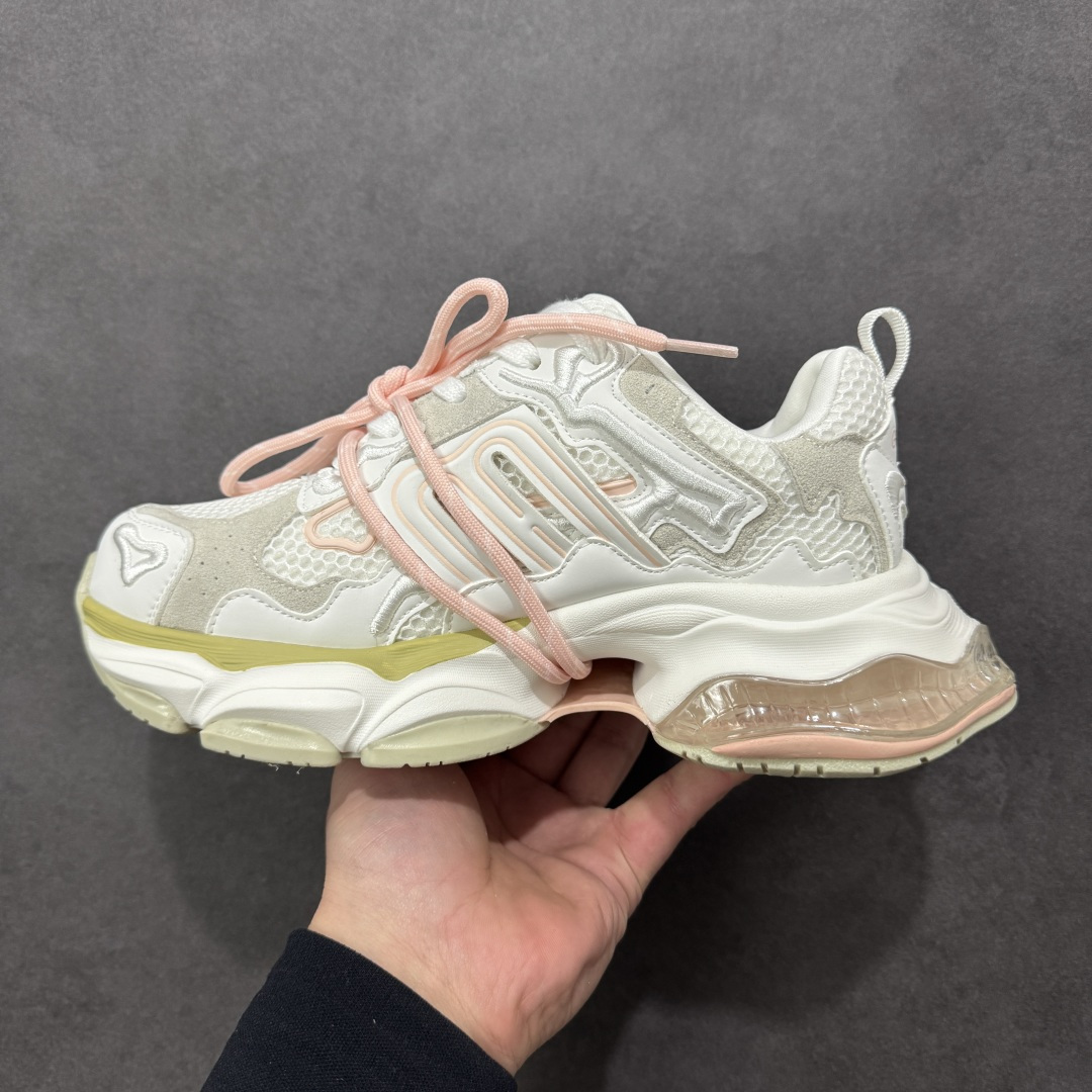 图片[2]-【定制版】GGCC G25x3232B 厚底气垫缓震休闲老爹鞋 绑带 织物材质 小红书爆款休闲鞋 尺码：35-40-选品中心