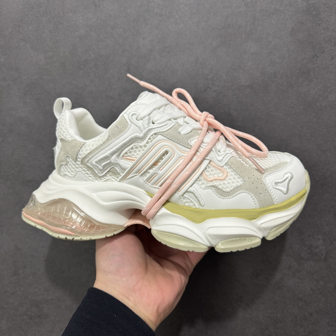 【定制版】GGCC G25x3232B 厚底气垫缓震休闲老爹鞋 绑带 织物材质 小红书爆款休闲鞋 尺码:35-40-选品中心