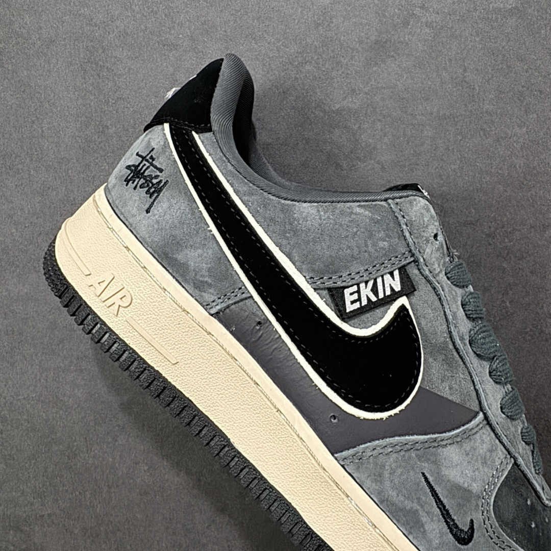 图片[6]-【定制版】Nike Air Force 1\’07 Low 斯图西联名 空军一号低帮休闲板鞋  #原楦头原纸板 高端定制鞋盒 原厂鞋底 超高清洁度 细节完美 货号：BK1916-002  尺码：36 36.5 37.5 38 38.5 39 40 40.5 41 42 42.5 43 44 44.5 45-选品中心