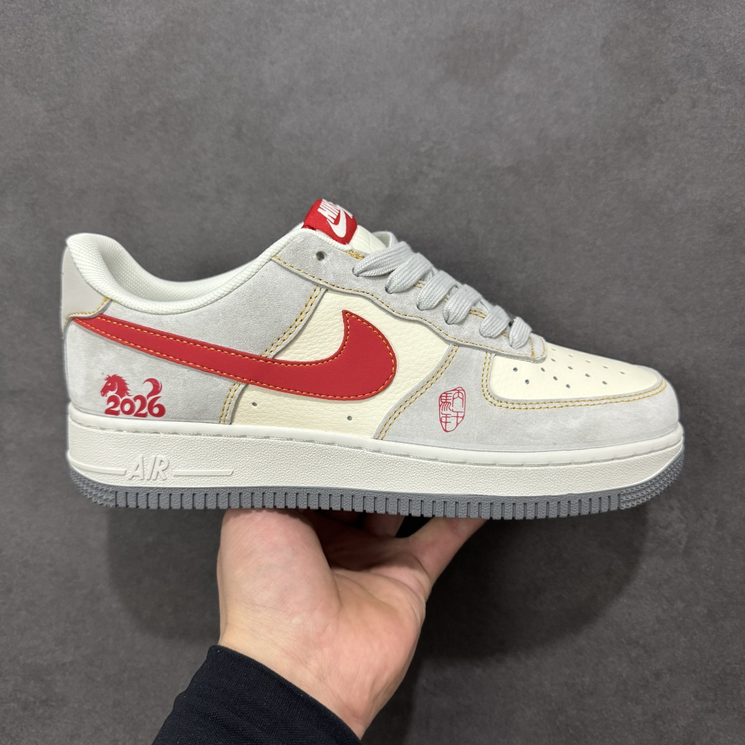 【定制版】Nike Air Force 1\'07 Low 2026 马年限定 空军一号低帮休闲板鞋 #原楦头原纸板 高端定制鞋盒 原厂鞋底 超高清洁度 细节完美 货号:HT5088-631 尺码:36 36.5 37.5 38 38.5 39 40 40.5 41 42 42.5 43 44 44.5 45-选品中心