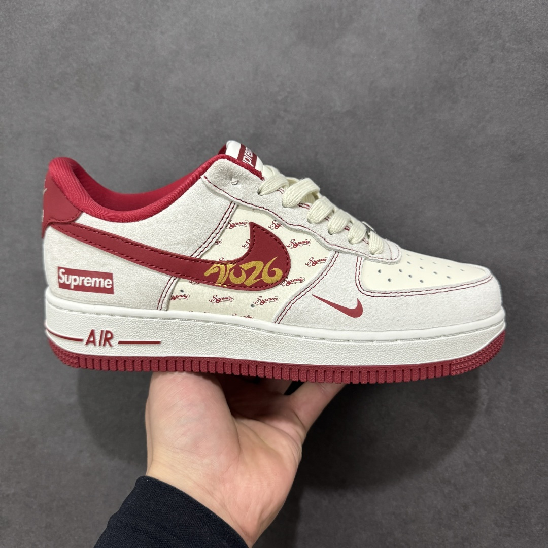 【定制版】Nike Air Force 1\'07 Low 2026 马年限定 空军一号低帮休闲板鞋 #原楦头原纸板 高端定制鞋盒 原厂鞋底 超高清洁度 细节完美 货号:JP2026-133 尺码:36 36.5 37.5 38 38.5 39 40 40.5 41 42 42.5 43 44 44.5 45-选品中心