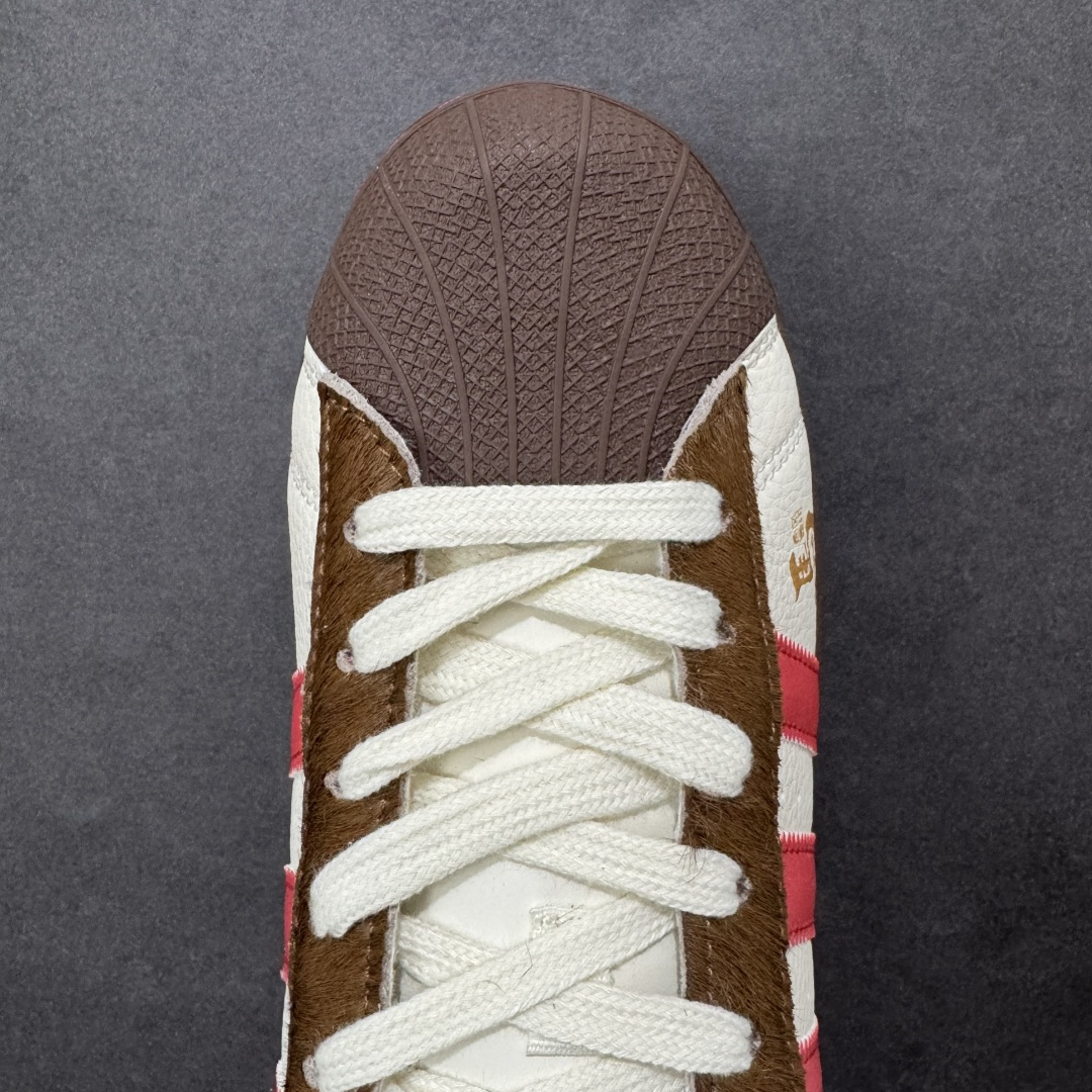 图片[8]-【定制版】AD Originals Superstar 2026 马年限定 贝壳头板鞋 采用全新头层拼接皮革材质 后跟采用特色3D立体印字 渠道正品订单 诠释市场最高工艺水平 全鞋进口头层皮料打造。区别市面普通真标版本，进出专柜无压力 货号：JY8924 尺码：36-45-选品中心