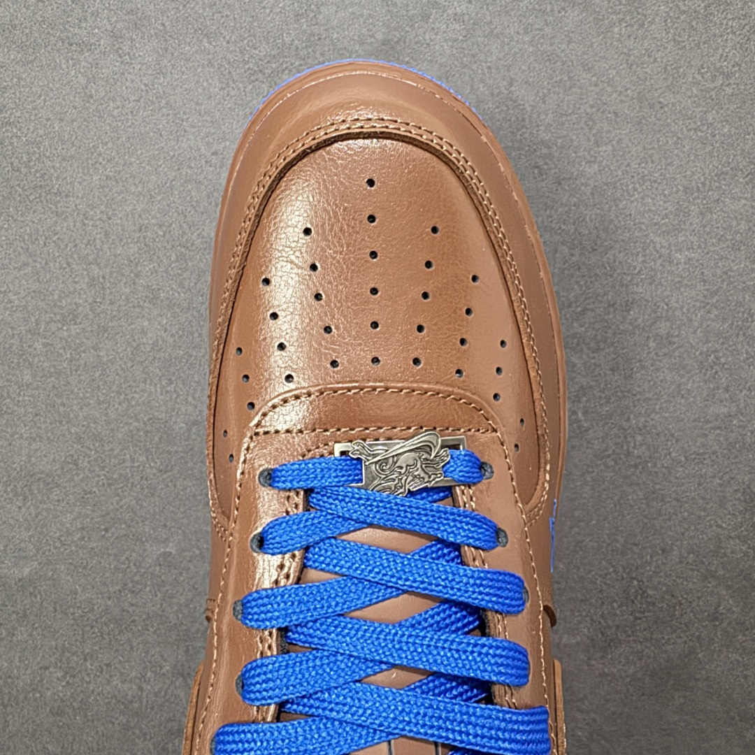 图片[8]-【定制版】Nike Air Force 1\’07 Low 马年联名 檀棕碧蓝 空军一号低帮休闲板鞋 XY9025-007  #原楦头原纸板 高端定制鞋盒 原厂鞋底 超高清洁度 细节完美  尺码：36 36.5 37.5 38 38.5 39 40 40.5 41 42 42.5 43 44 44.5 45-选品中心
