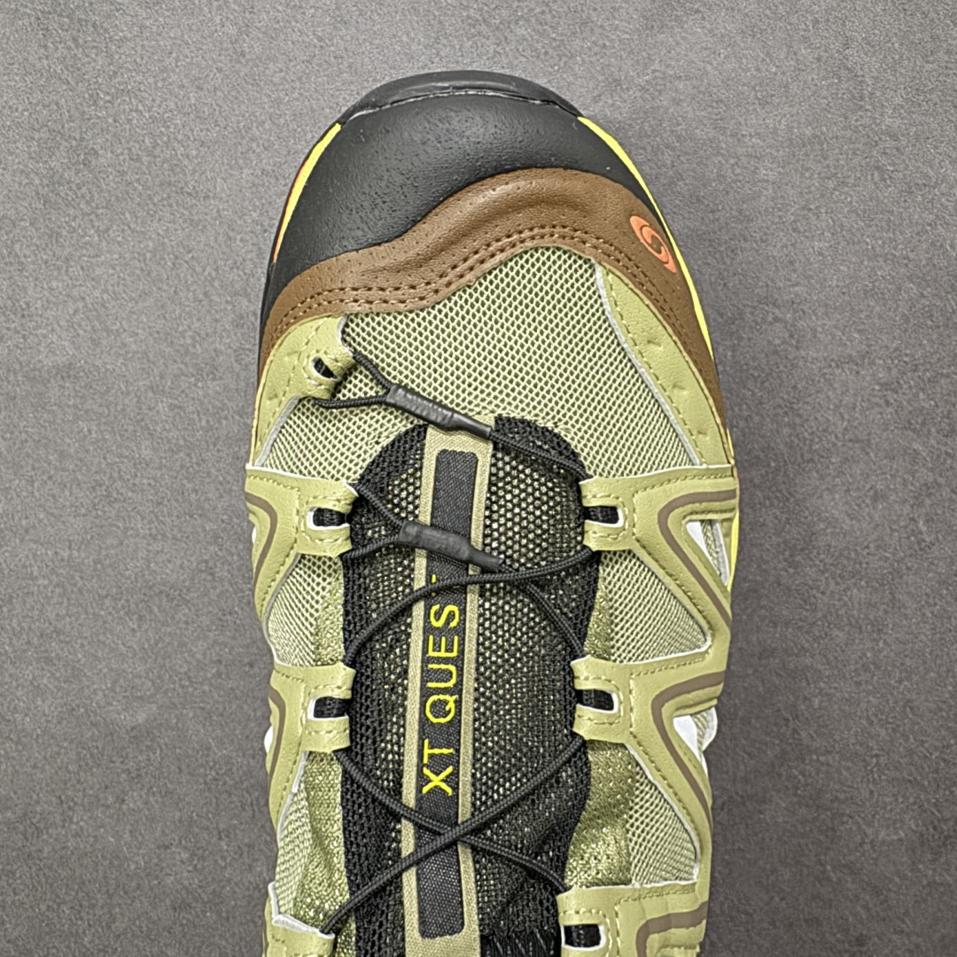 图片[8]-【莞产外贸版】Salomon XT-QUEST ADV 萨洛蒙情侣款户外机能鞋 477810 全新外贸大厂出品 细节品质大改进 独立私模 最大做到47码 全鞋采用为原厂一致材料打造 全新鞋型 相对市场版本 版型更正 全新玻璃冲刀 清洁度提升 同步原版左右鞋带孔的间距加大（市场版间距太小） 网面与鞋头材料校对一致无色差（市面版本有色差） 大底contagrip凹陷程度同步原版（市面版都有差别） 鞋舌两侧鞋帮脚踝处更加直挺（之前老版往中间踏） 鞋头处添加☯️太极标 所有细节多次修改校正 坚持同步原版无差别 毋庸置疑全市场最好的版本💪🏻终端优势供应 尺码：36 36.5 37.5 38 38.5 39 40 40.5 41 42 42.5 43 44 44.5 45 46 47-选品中心