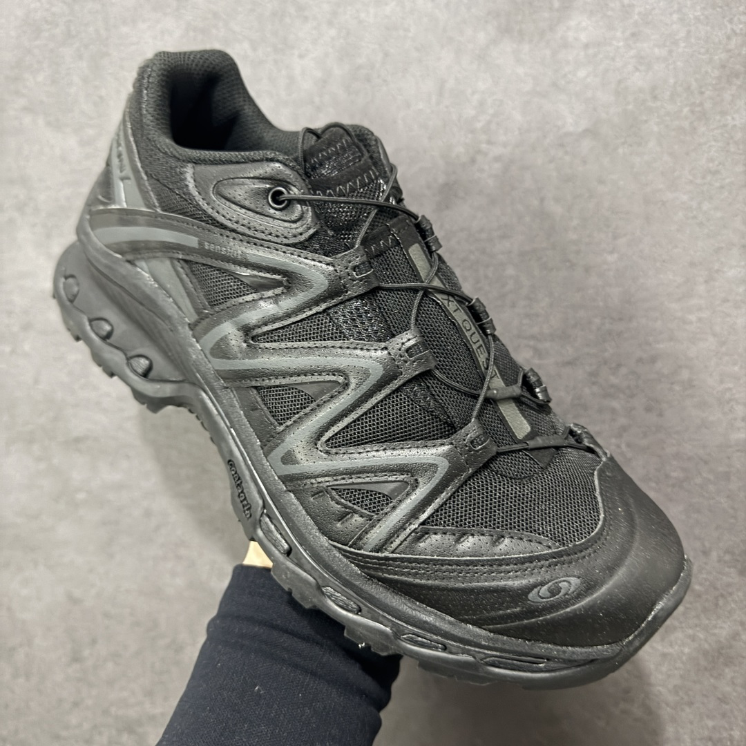 图片[3]-【莞产外贸版】Salomon XT-QUEST ADV 萨洛蒙情侣款户外机能鞋 477810 全新外贸大厂出品 细节品质大改进 独立私模 最大做到47码 全鞋采用为原厂一致材料打造 全新鞋型 相对市场版本 版型更正 全新玻璃冲刀 清洁度提升 同步原版左右鞋带孔的间距加大（市场版间距太小） 网面与鞋头材料校对一致无色差（市面版本有色差） 大底contagrip凹陷程度同步原版（市面版都有差别） 鞋舌两侧鞋帮脚踝处更加直挺（之前老版往中间踏） 鞋头处添加☯️太极标 所有细节多次修改校正 坚持同步原版无差别 毋庸置疑全市场最好的版本💪🏻终端优势供应 尺码：36 36.5 37.5 38 38.5 39 40 40.5 41 42 42.5 43 44 44.5 45 46 47-选品中心