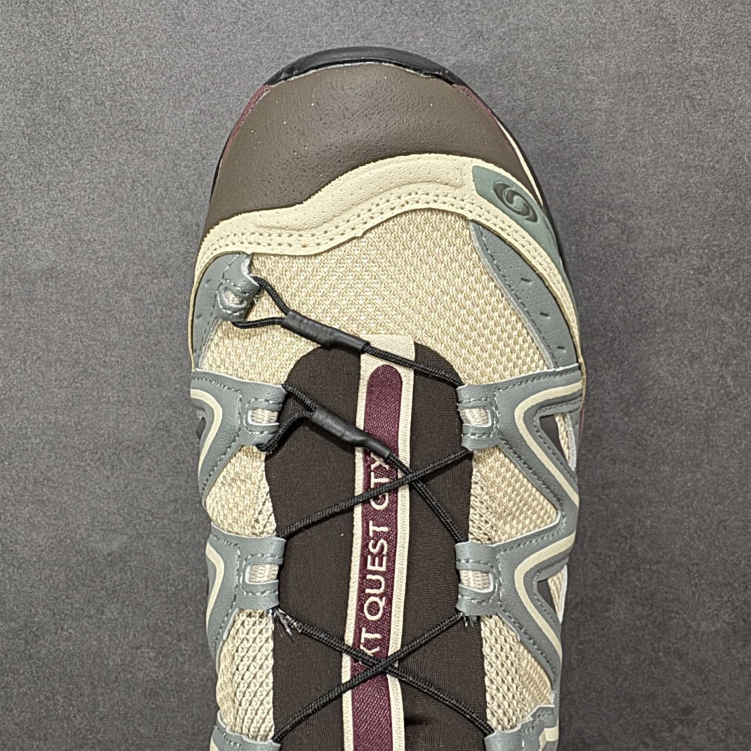 图片[8]-【莞产外贸版】Salomon XT-QUEST ADV 萨洛蒙情侣款户外机能鞋 477810 全新外贸大厂出品 细节品质大改进 独立私模 最大做到47码 全鞋采用为原厂一致材料打造 全新鞋型 相对市场版本 版型更正 全新玻璃冲刀 清洁度提升 同步原版左右鞋带孔的间距加大（市场版间距太小） 网面与鞋头材料校对一致无色差（市面版本有色差） 大底contagrip凹陷程度同步原版（市面版都有差别） 鞋舌两侧鞋帮脚踝处更加直挺（之前老版往中间踏） 鞋头处添加☯️太极标 所有细节多次修改校正 坚持同步原版无差别 毋庸置疑全市场最好的版本💪🏻终端优势供应 尺码：36 36.5 37.5 38 38.5 39 40 40.5 41 42 42.5 43 44 44.5 45 46 47-选品中心