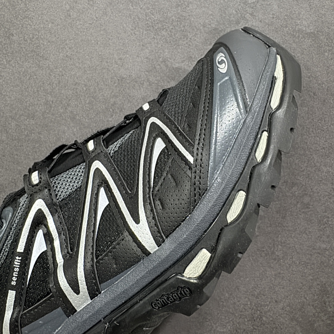 图片[5]-【莞产外贸版】Salomon XT-QUEST ADV 萨洛蒙情侣款户外机能鞋 477810 全新外贸大厂出品 细节品质大改进 独立私模 最大做到47码 全鞋采用为原厂一致材料打造 全新鞋型 相对市场版本 版型更正 全新玻璃冲刀 清洁度提升 同步原版左右鞋带孔的间距加大（市场版间距太小） 网面与鞋头材料校对一致无色差（市面版本有色差） 大底contagrip凹陷程度同步原版（市面版都有差别） 鞋舌两侧鞋帮脚踝处更加直挺（之前老版往中间踏） 鞋头处添加☯️太极标 所有细节多次修改校正 坚持同步原版无差别 毋庸置疑全市场最好的版本💪🏻终端优势供应 尺码：36 36.5 37.5 38 38.5 39 40 40.5 41 42 42.5 43 44 44.5 45 46 47-选品中心