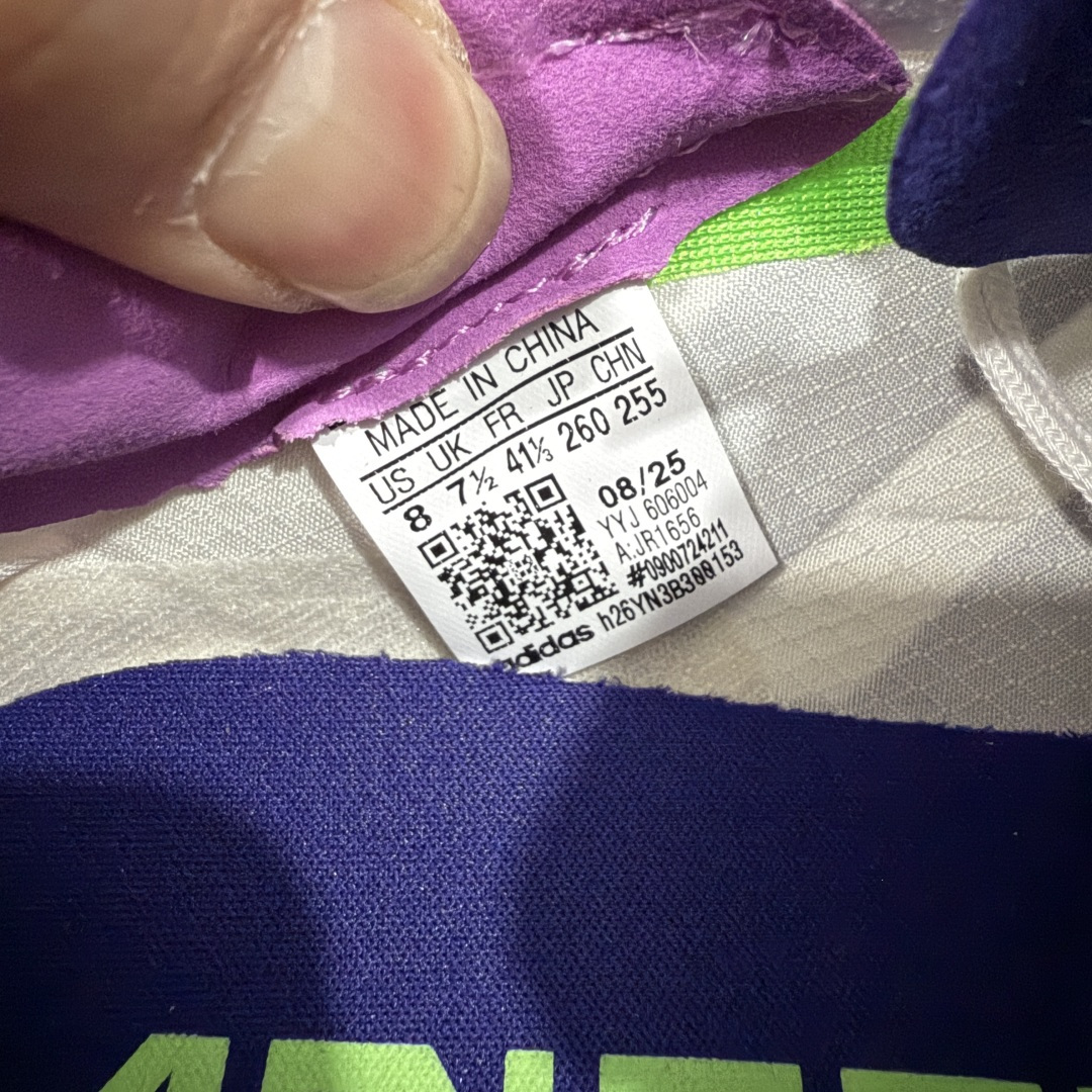 图片[7]-【NO.1纯原】Adidas Adizero Adios Pro 4 M竞训跑步鞋 JR1656 市场独一档品质 区别所有版本 原鞋购入开发数月 原材料 原档案打造 细节版型一比一 独立双层组合底私模. 搭配ENERGYRODS 2.0真碳柱，每一步都动力满满 鞋面用的是Lightlock技术，轻透又贴合，就像给脚定制的一样。 中底是全掌Lightstrike Pro泡棉，软弹感超绝 真正一比一还原真实脚感💪🏻 尺码：36 36.5 37 38 38.5 39 40 40.5 41 42 42.5 43 44 44.5 45 46-选品中心