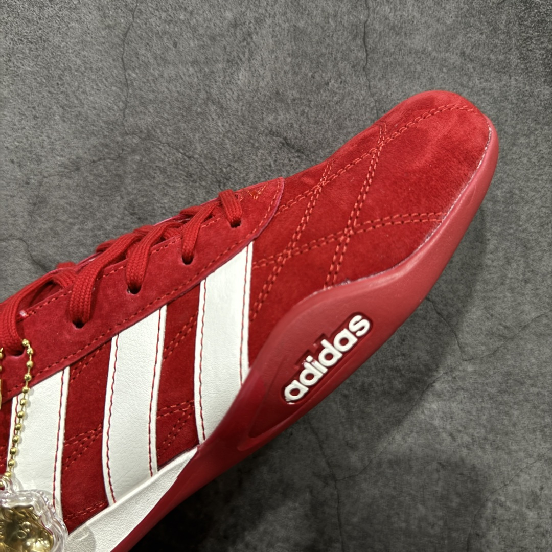 图片[6]-【纯原版】阿迪达斯Adidas Adiracer 2026 马年限定白红 三叶草复古防滑耐磨低帮运动鞋 亮眼三色条纹元素缀以舒适鞋面 赋予了独特的个性美学 货号： JS1480 尺码： 36 36.5 37.5 38 38.5 39 40 40.5 41 42 42.5 43 44 44.5 45-选品中心