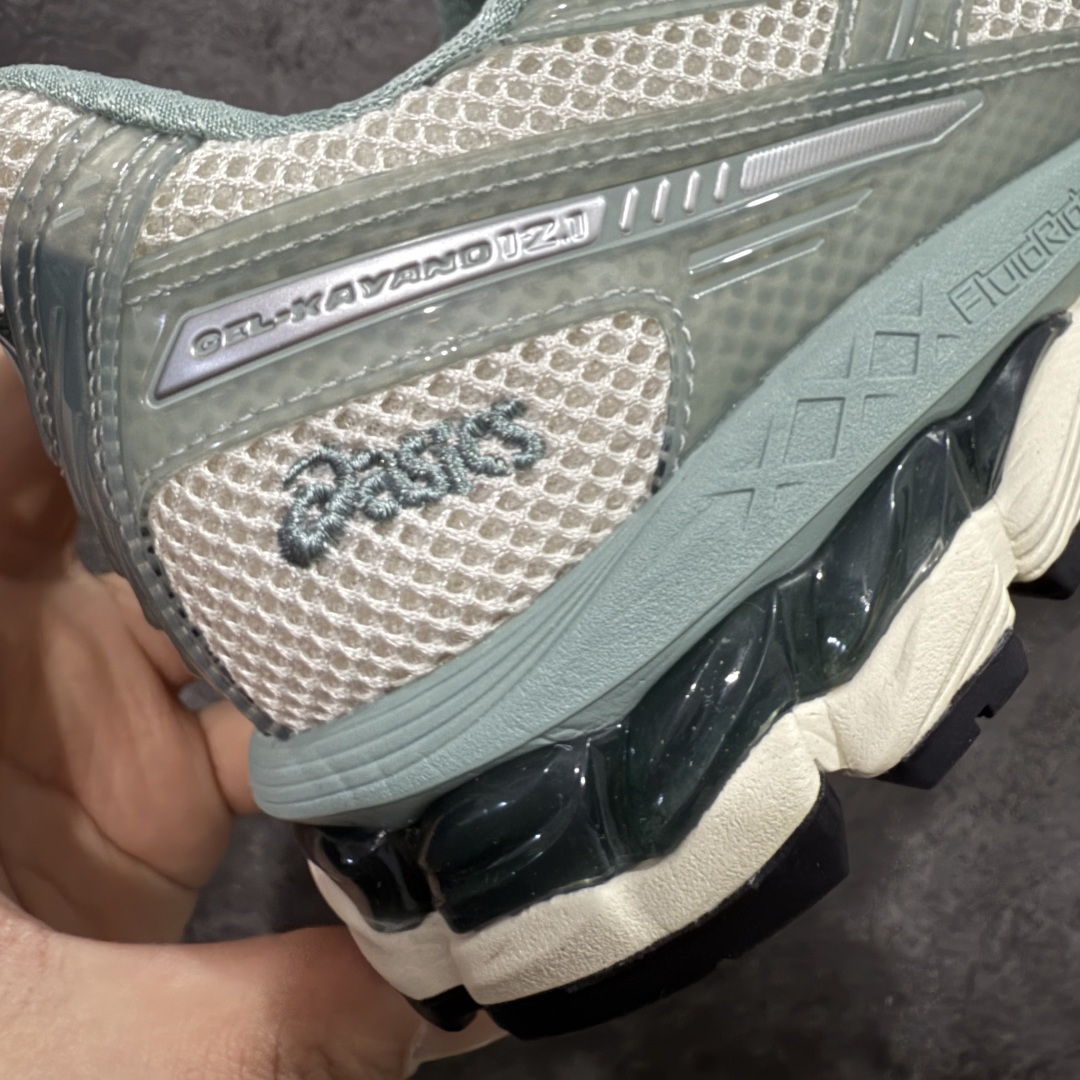 图片[3]-【总裁版本】Asics Gel Kayano 12.1 亚瑟士卡亚诺12.1代系列低帮轻量缓震休闲运动跑步鞋 采用环保太空合成革配合透气网眼布鞋面材质 中底3D可视GEL缓震胶效果 升级EVA全新缓震中底部位科技组合耐磨橡胶外底片 尺码：36 37 37.5 38 39 39.5 40.5 41.5 42 42.5 43.5 44 44.5 45 46-选品中心