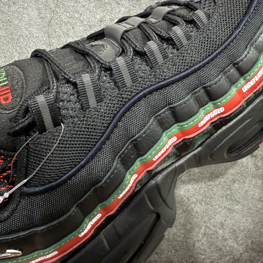 图片[4]-【KZ纯原】UNDEFEATED x Nike Air Max 95 OG Big Bubble 黑色 货号：IB4453-001 外贸顶级专供 区别先行版 全部配色原鞋原尺码开发生产 极致还原 全部原厂材料一比一打造 一眼ZP既视感 欢迎对比市场版本 尺码：40 40.5 41 42 42.5 43 44 44.5 45 46 46.5 47.5 48 48.5-选品中心