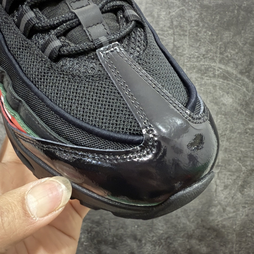 图片[5]-【KZ纯原】UNDEFEATED x Nike Air Max 95 OG Big Bubble 黑色 货号：IB4453-001 外贸顶级专供 区别先行版 全部配色原鞋原尺码开发生产 极致还原 全部原厂材料一比一打造 一眼ZP既视感 欢迎对比市场版本 尺码：40 40.5 41 42 42.5 43 44 44.5 45 46 46.5 47.5 48 48.5-选品中心